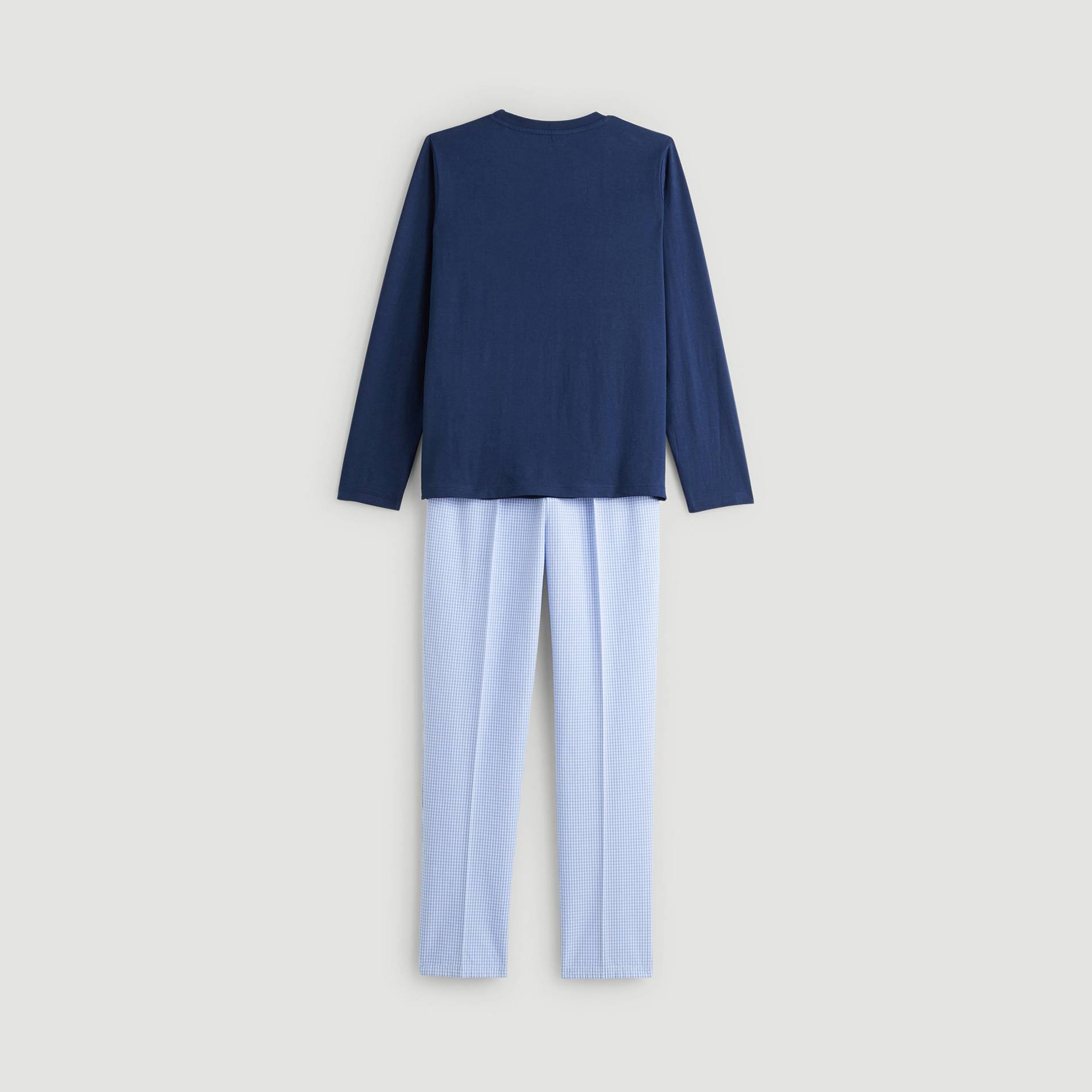 Pyjama long, Bleu marine, large image number 1