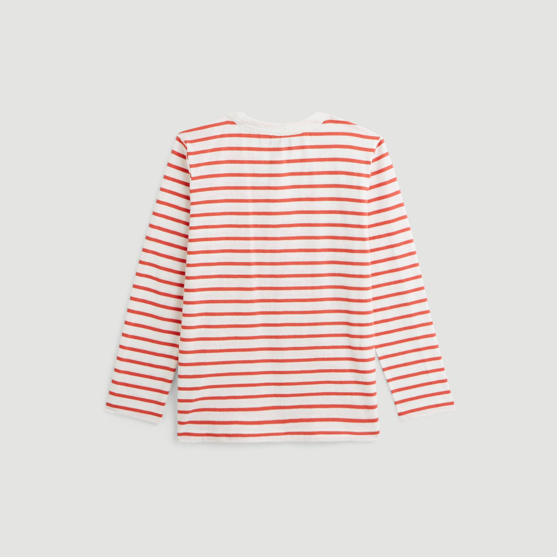 T-shirt manches longues en coton BIO, Ecru, large image number 1.0