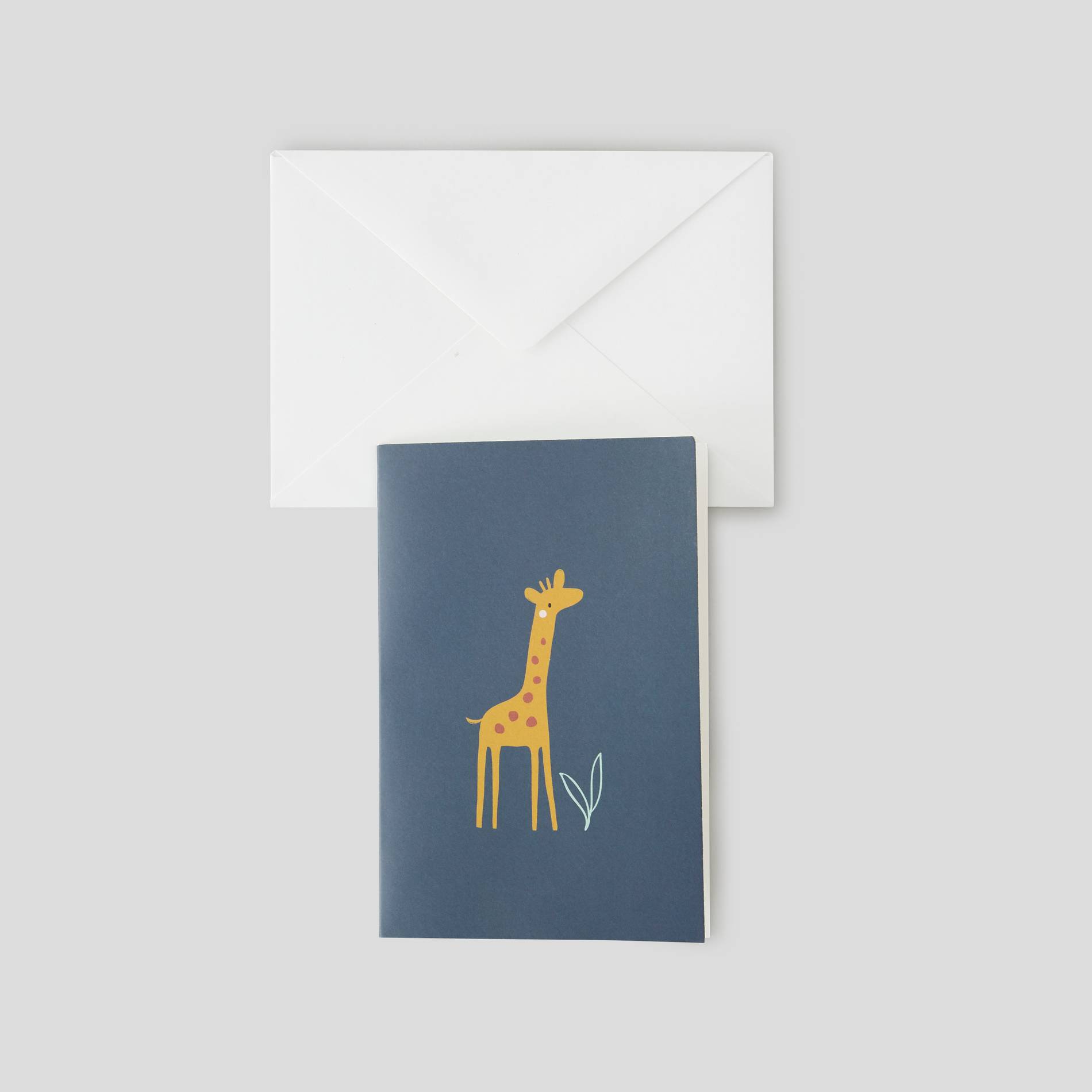 Mini carte - Girafe, Blanc, large image number 0