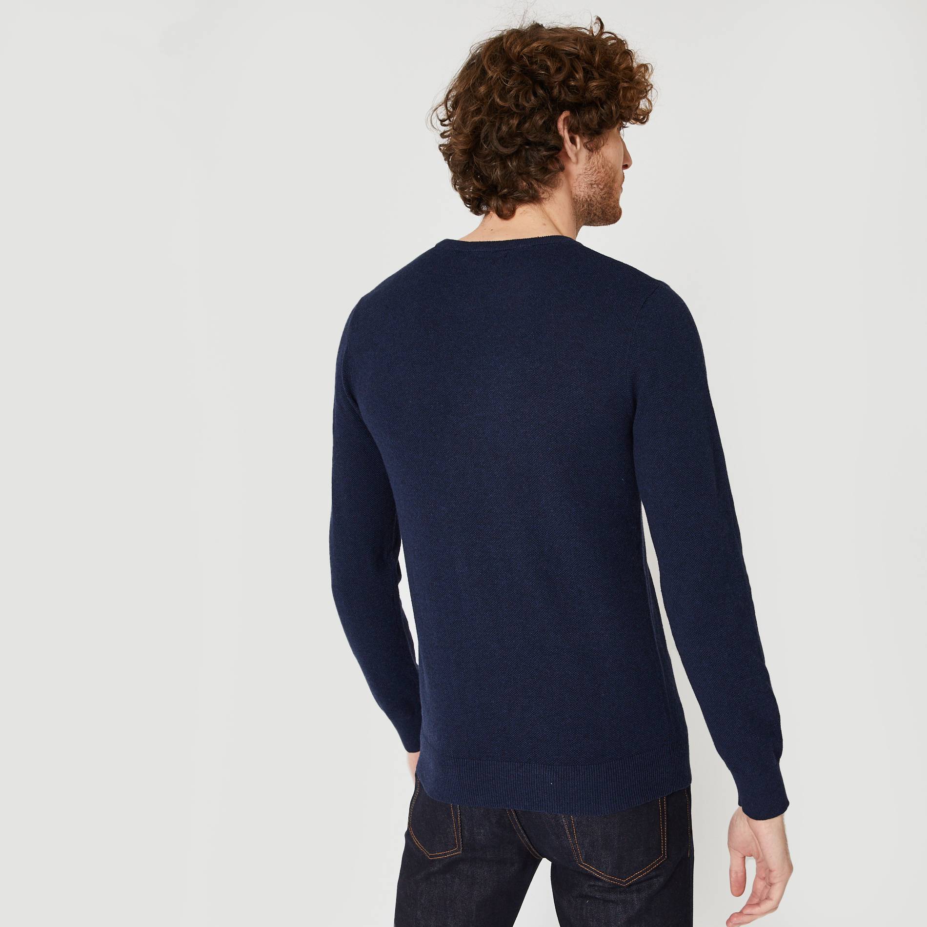 Pull, Bleu marine, large image number 1
