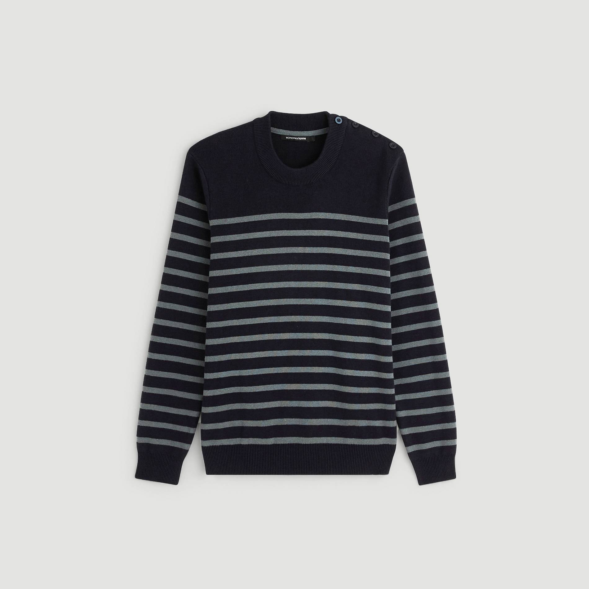 Pull, Bleu marine, large image number 2.0
