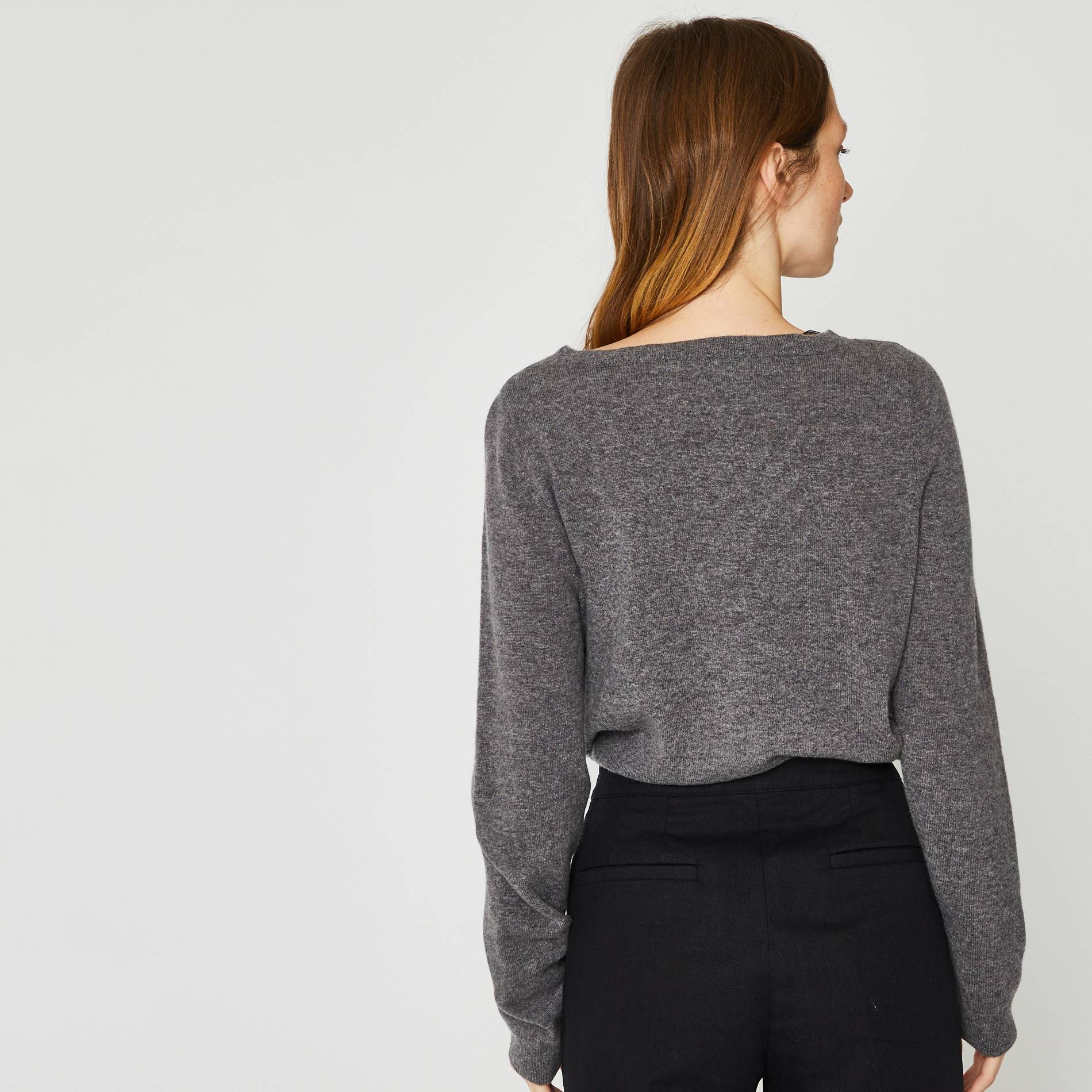 Pull, Gris moyen, large image number 1