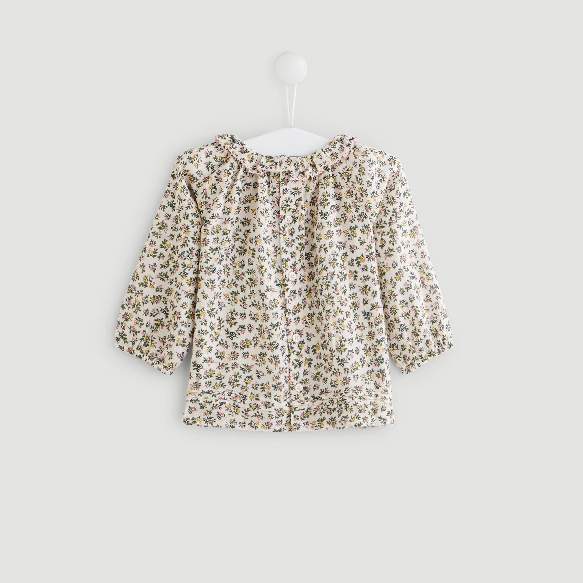 Blouse imprimée, Rose pâle, large image number 1
