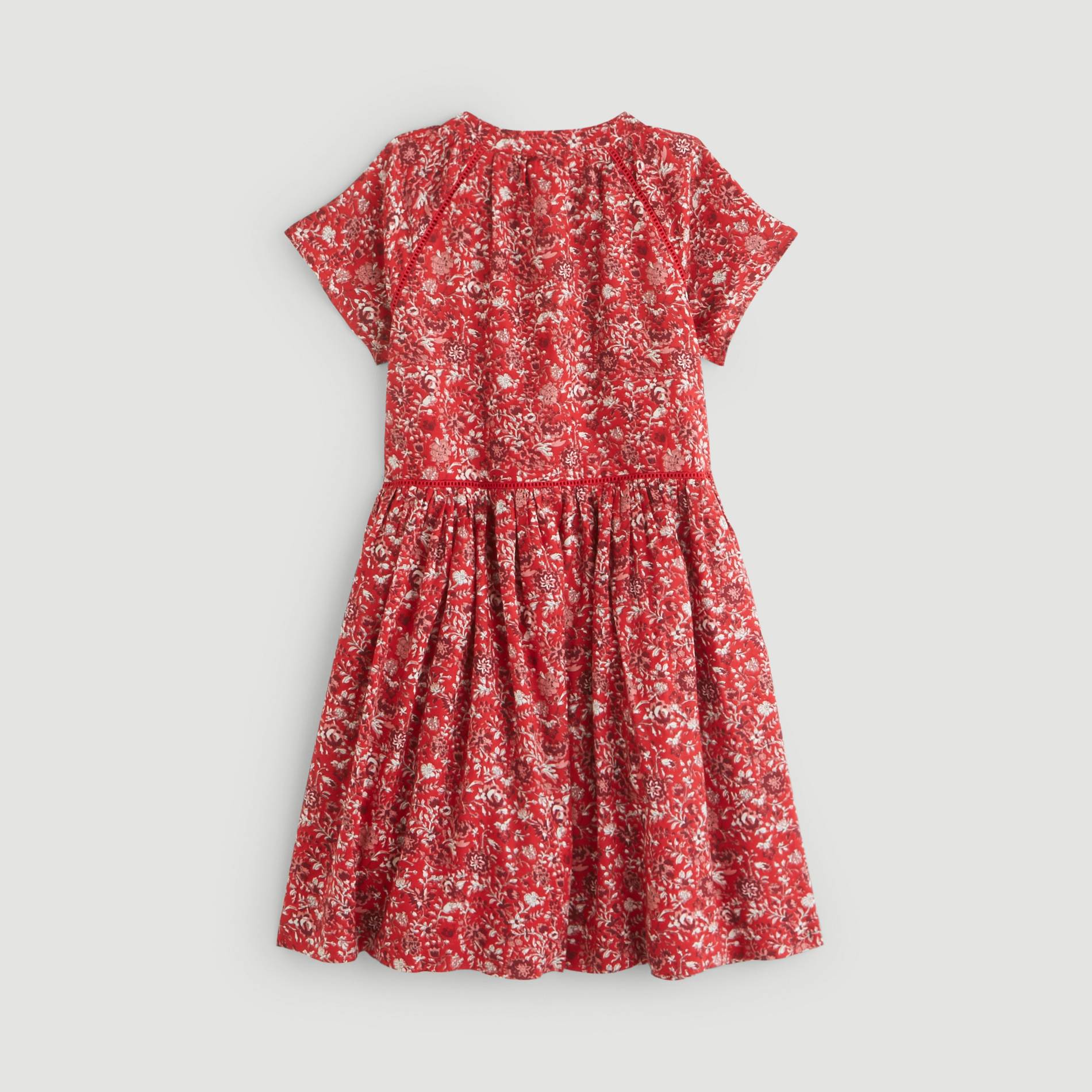 Robe imprimée, Carmin, large image number 1