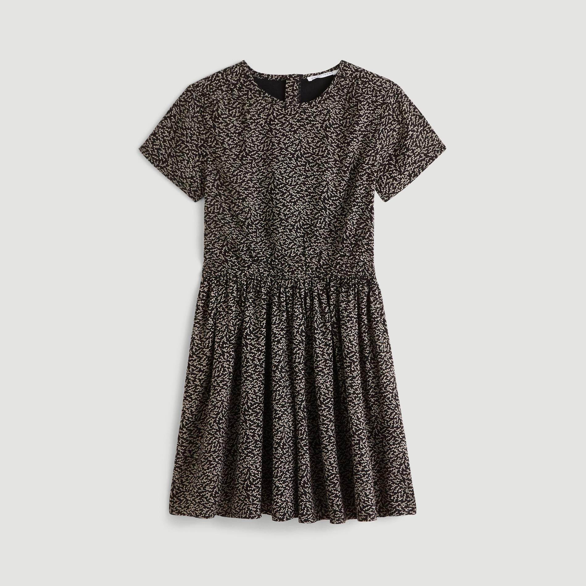 Robe imprimée, Noir, large image number 1