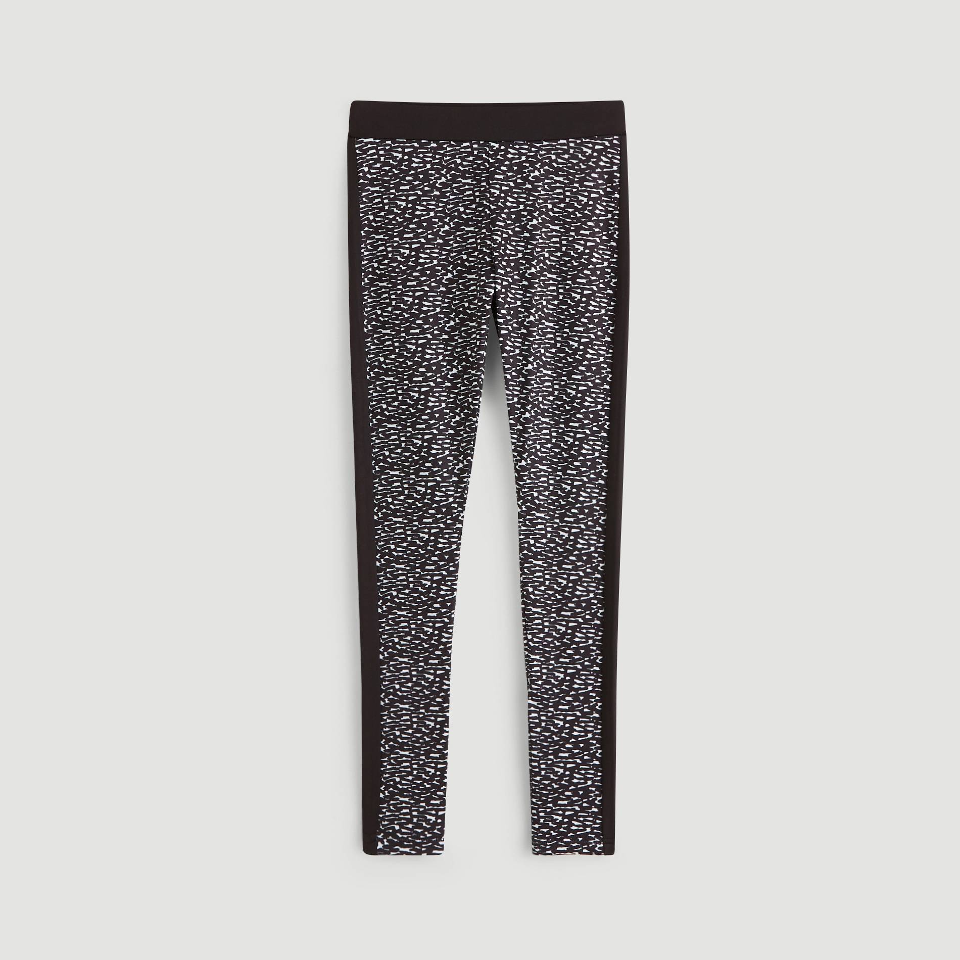 Legging imprimé - Monoprix Fit, Noir, large image number 1