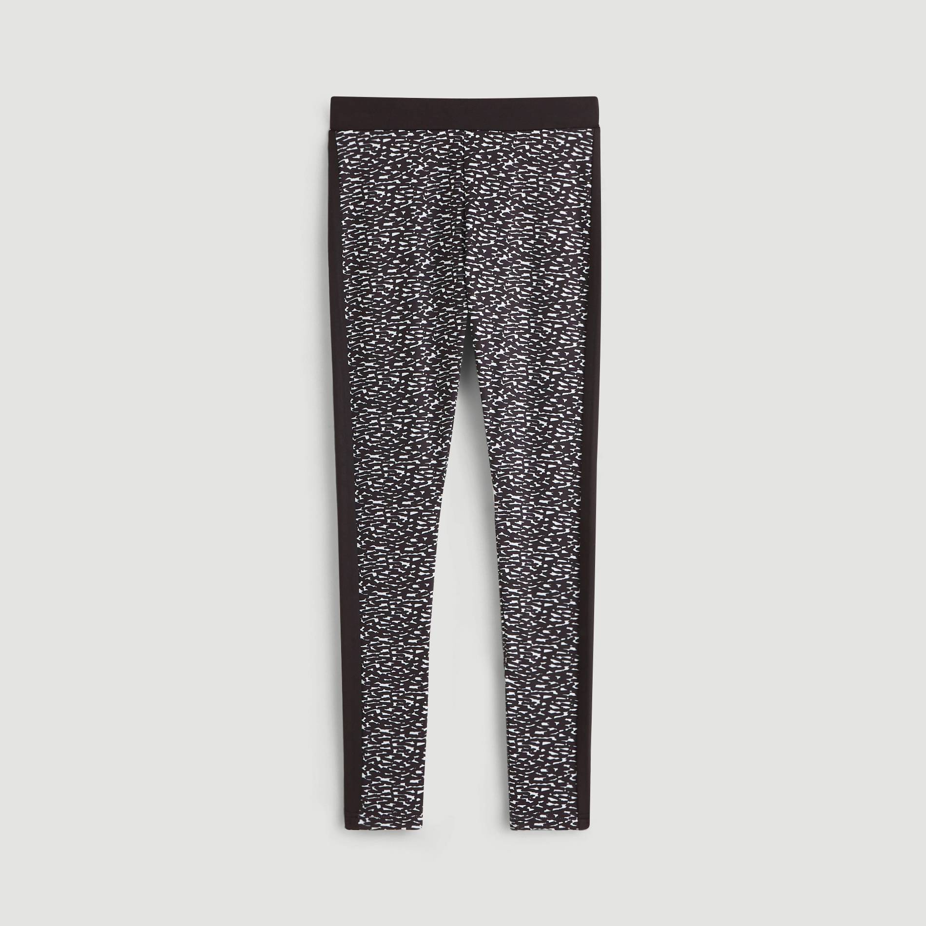 Legging imprimé - Monoprix Fit, Noir, large image number 2.0