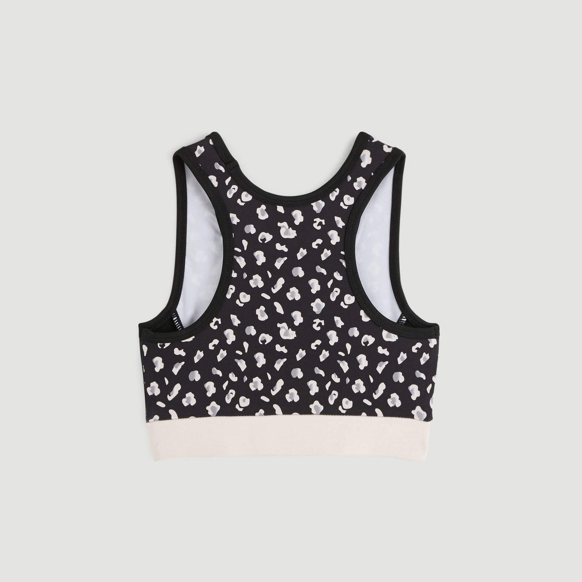 Brassière imprimée - Monoprix Fit, Noir, large image number 2