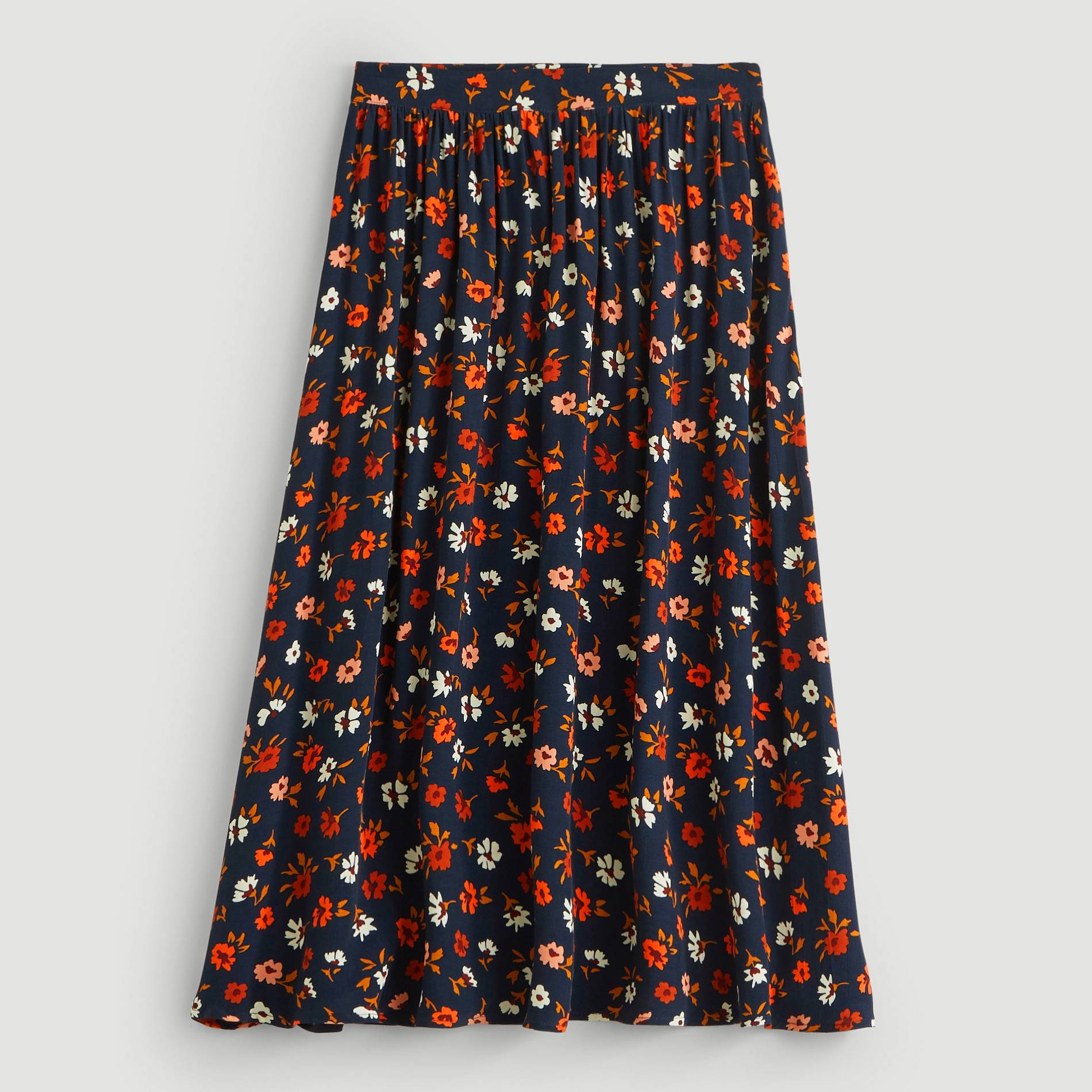 Jupe midi, Bleu marine, large image number 2.0
