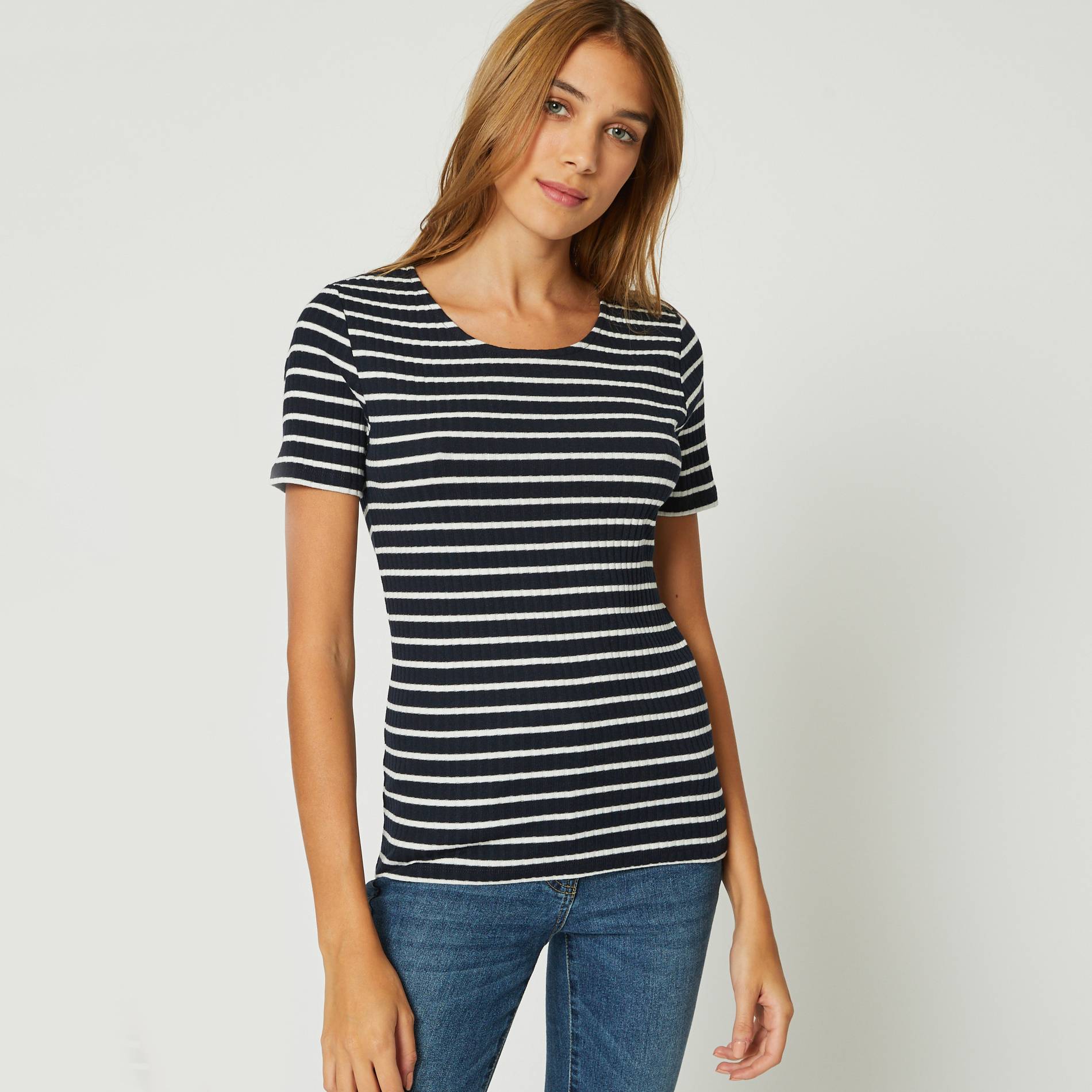 T-shirt, Bleu marine, large image number 0