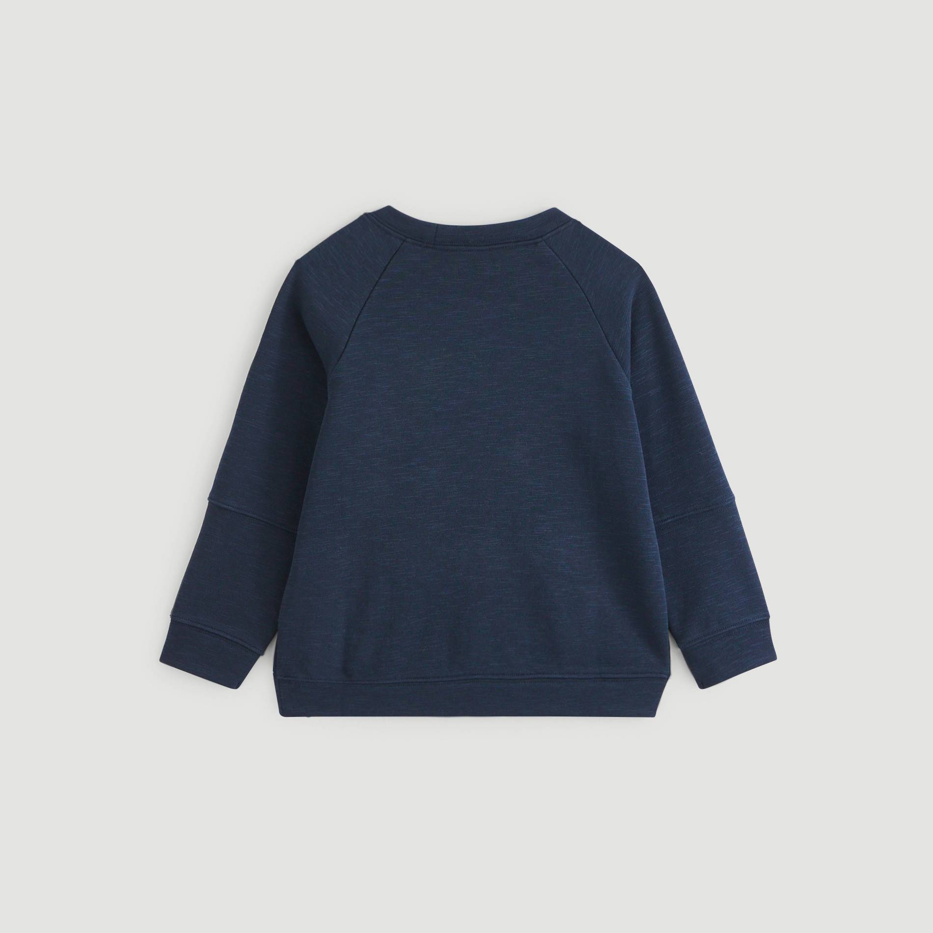 Sweat imprime, Bleu marine, large image number 1.0
