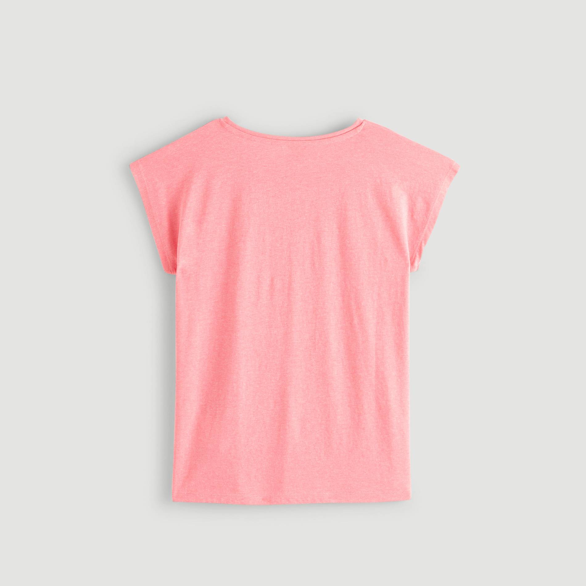 T-shirt manches courtes imprimé - Monoprix Fit, Rose, large image number 2.0