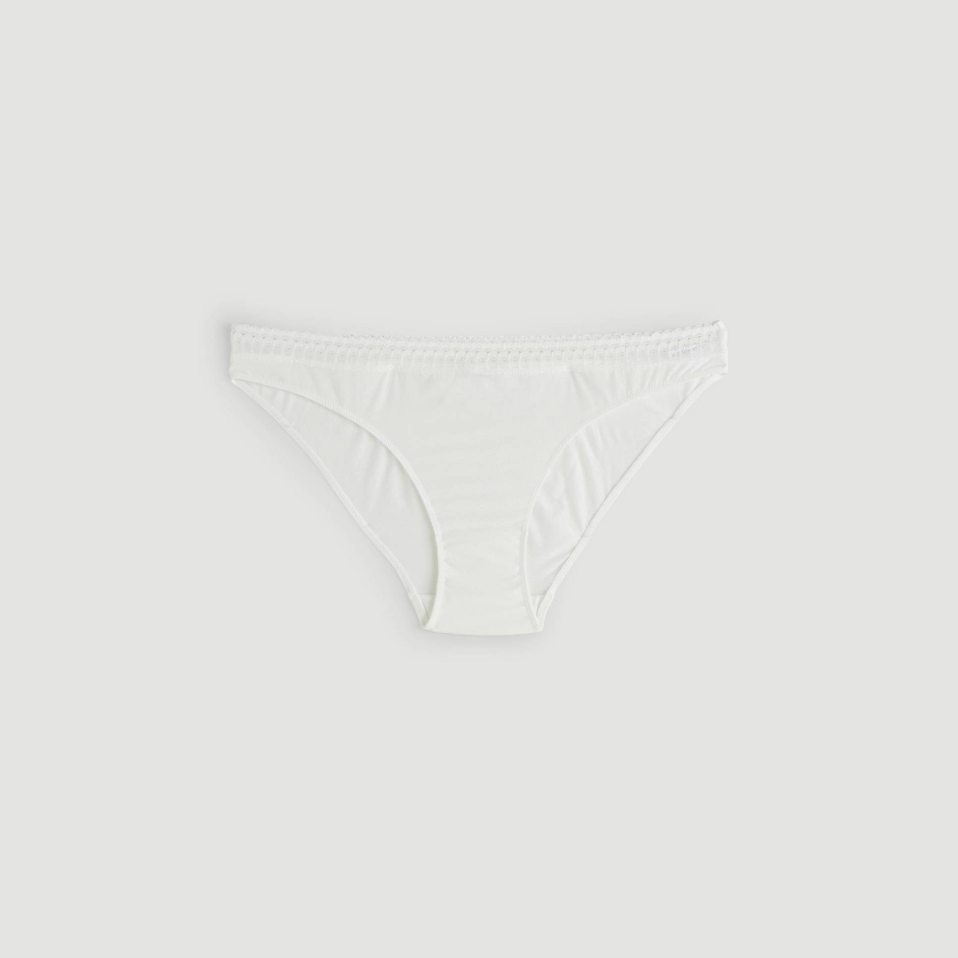 Culotte en chiffon, Ecru, large image number 2.0