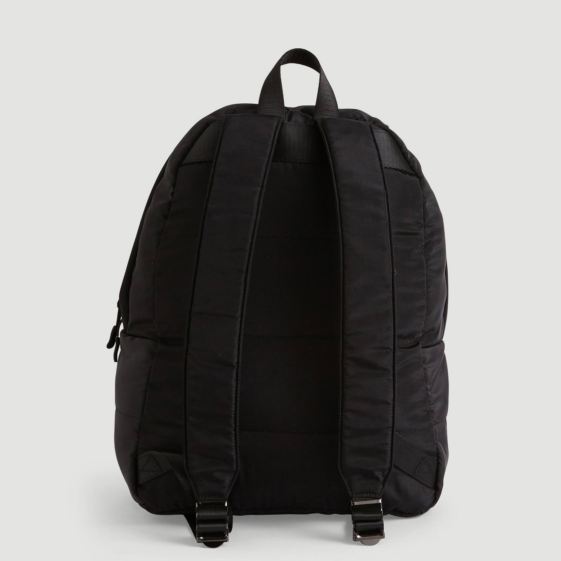 Sac à dos matelassé, Noir, large image number 1
