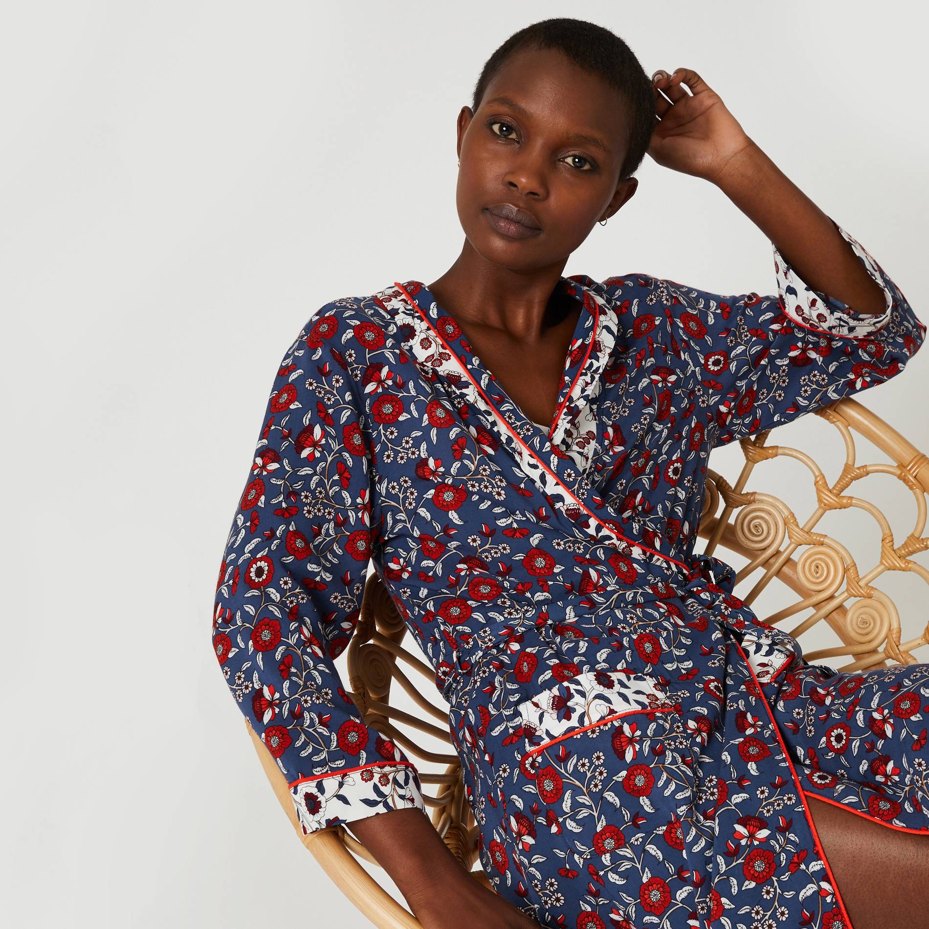 Kimono, Indigo, large image number 0