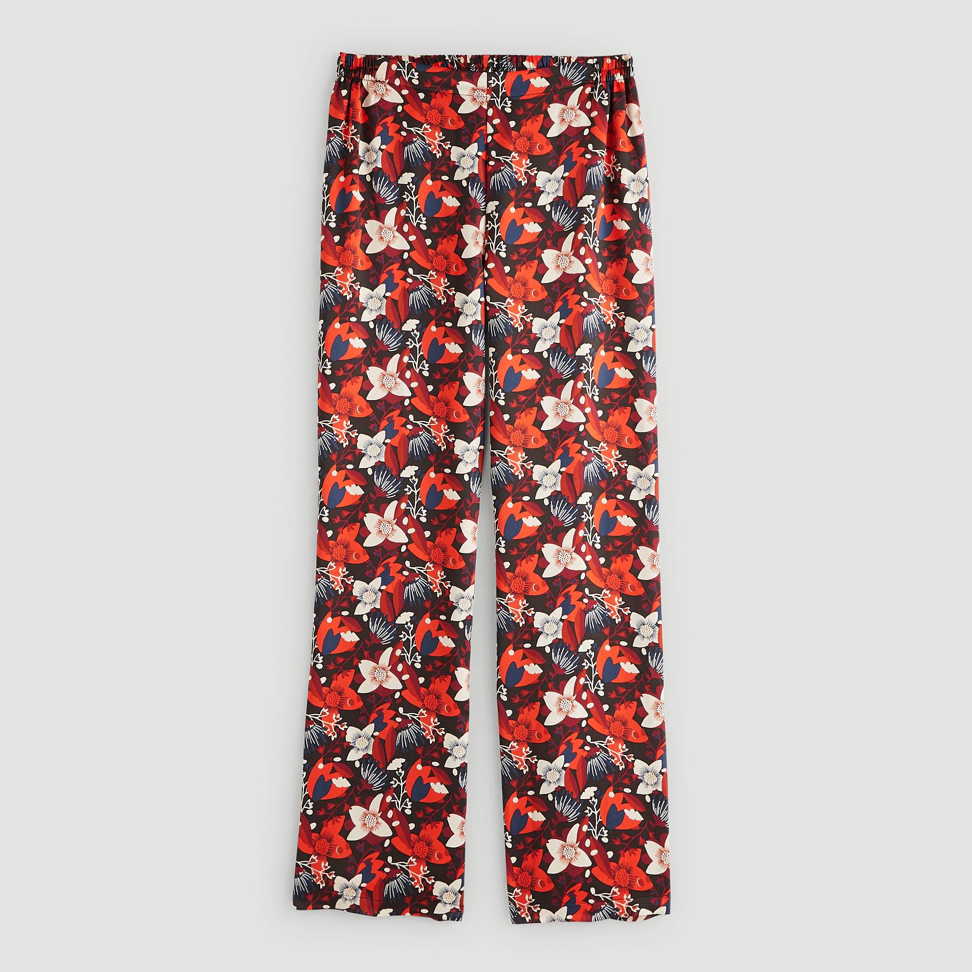 Pantalon imprimé, Noir, large image number 2