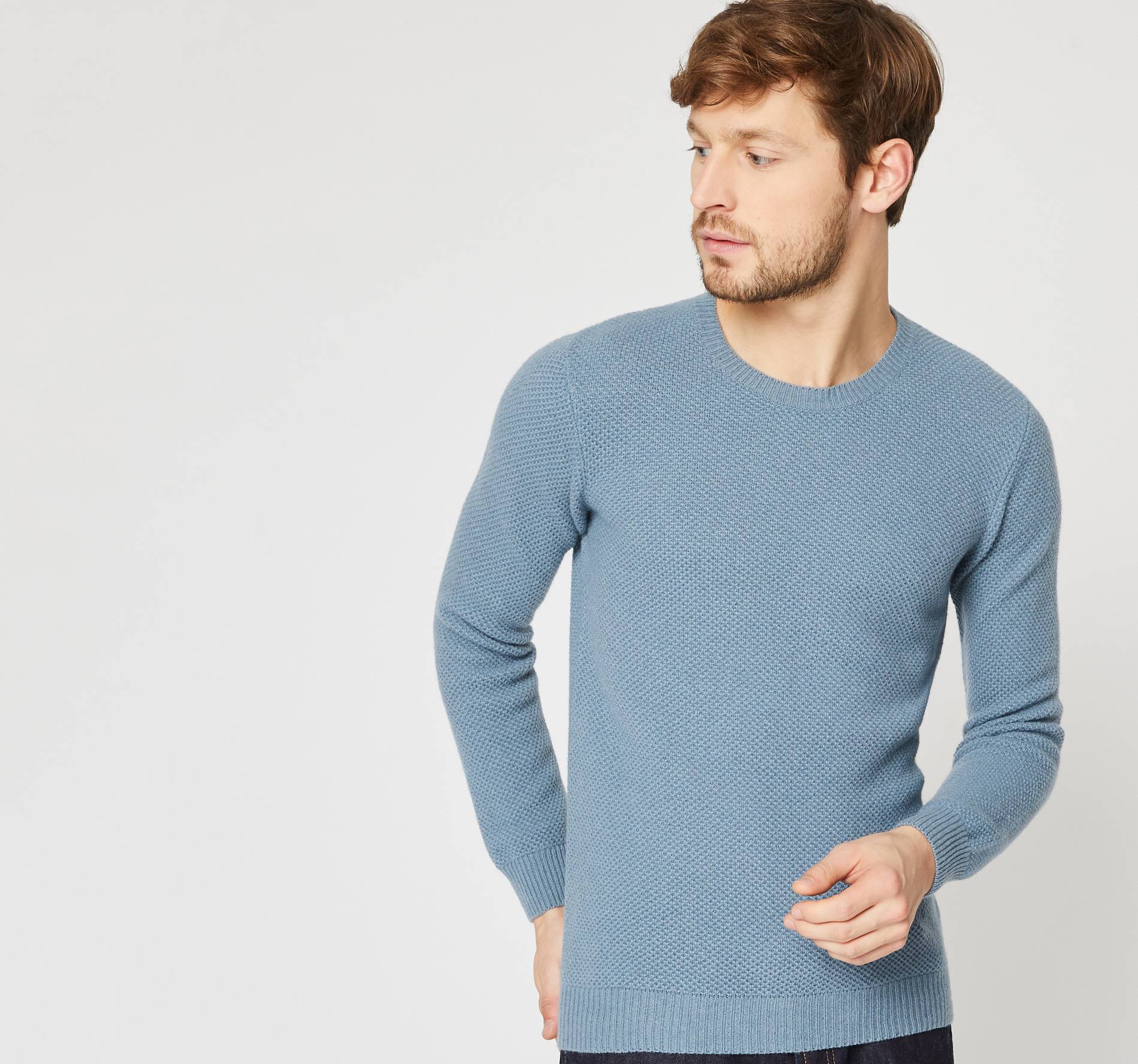 Pull, Bleu gris, large image number 0.0