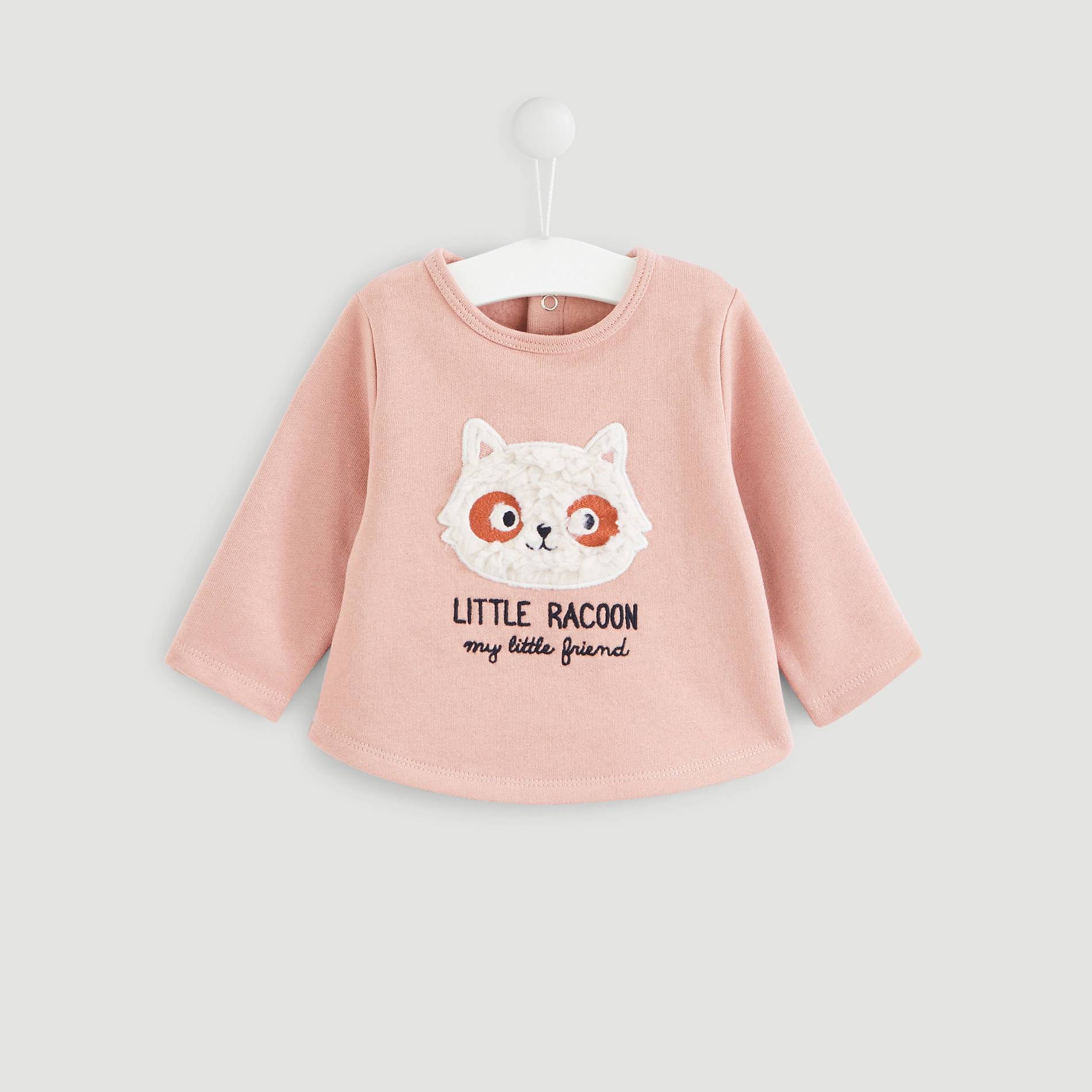 Sweat imprime, Bois de rose, large image number 0