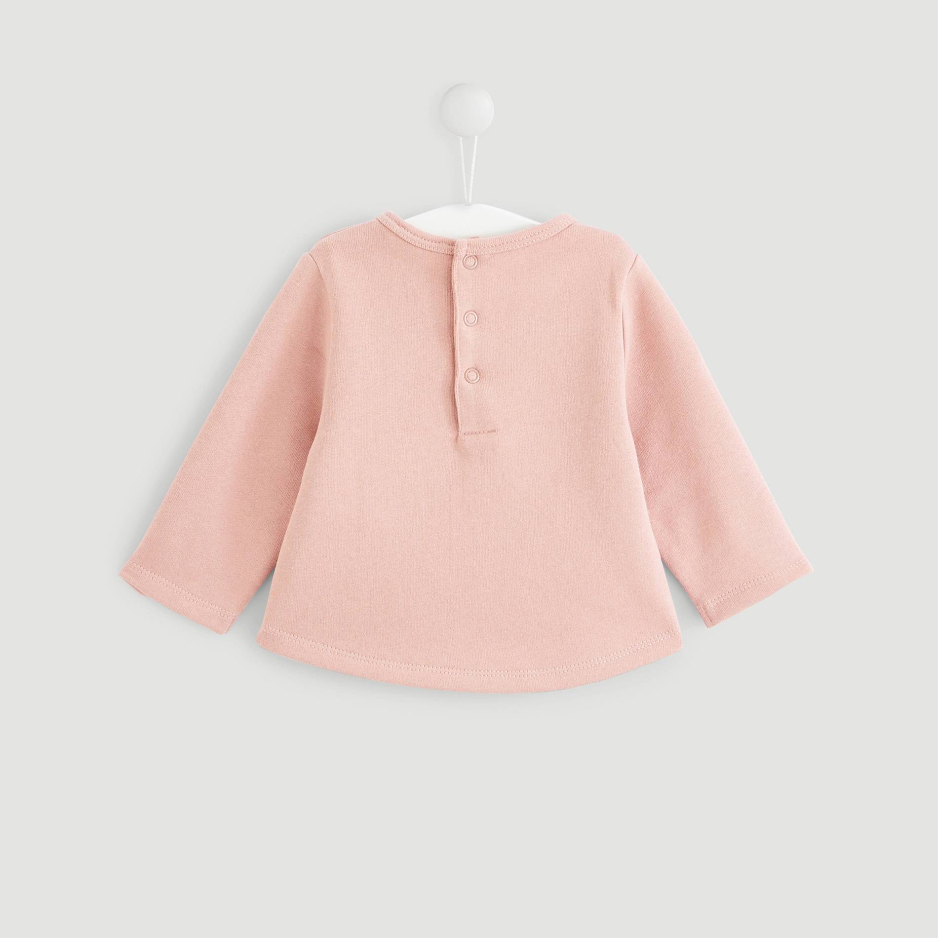Sweat imprime, Bois de rose, large image number 1
