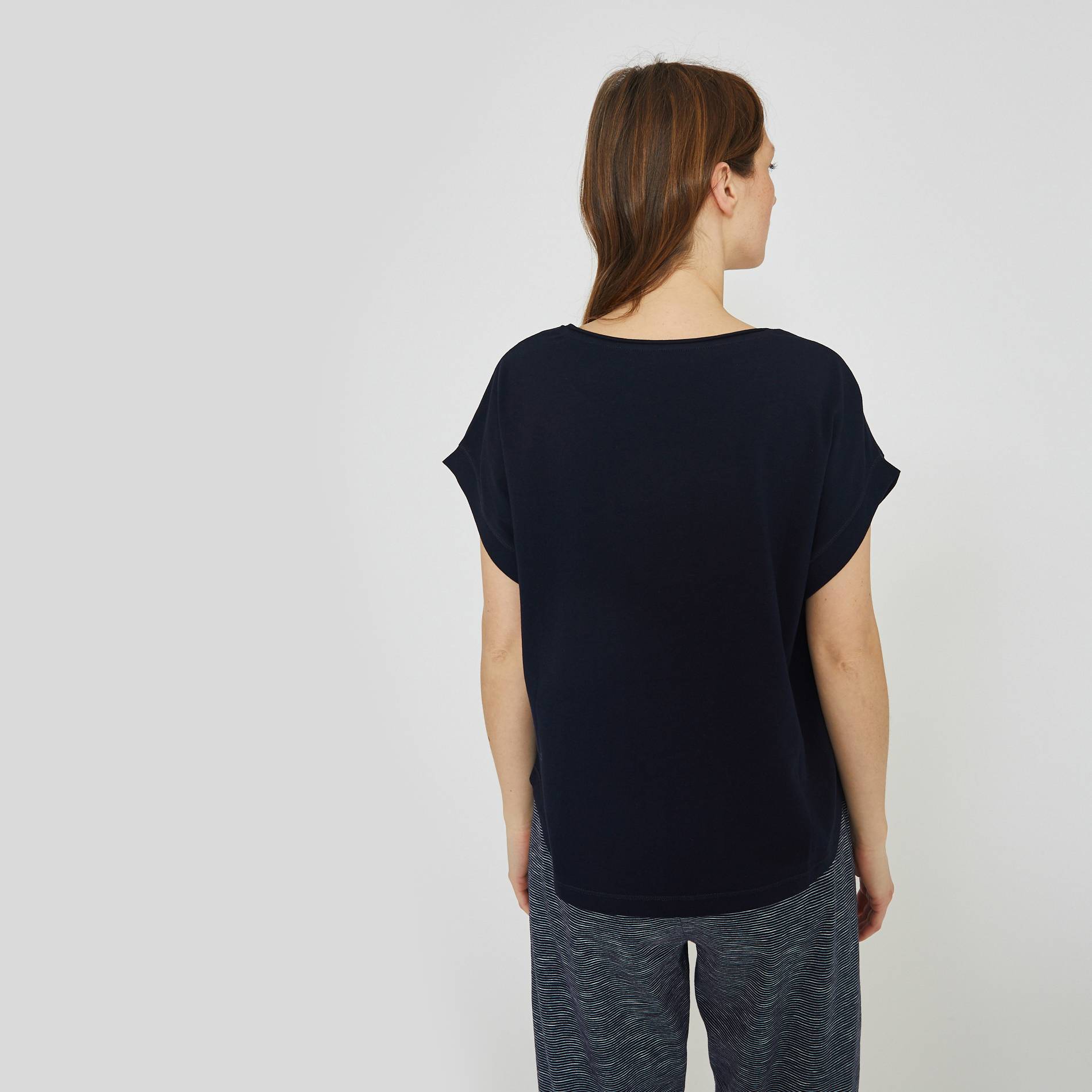 T-shirt en coton BIO, Bleu marine, large image number 1.0