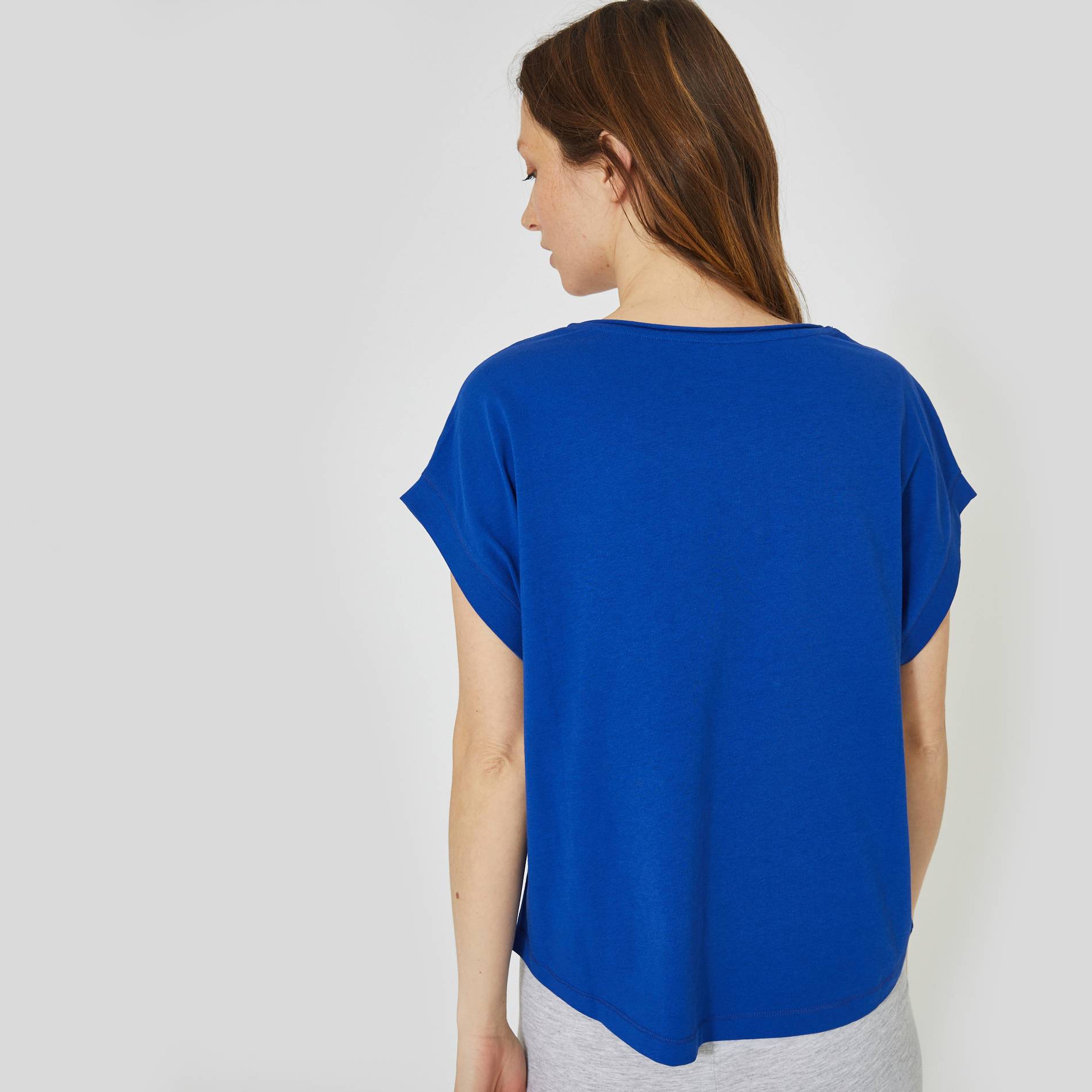 T-shirt en coton BIO, Cobalt, large image number 1