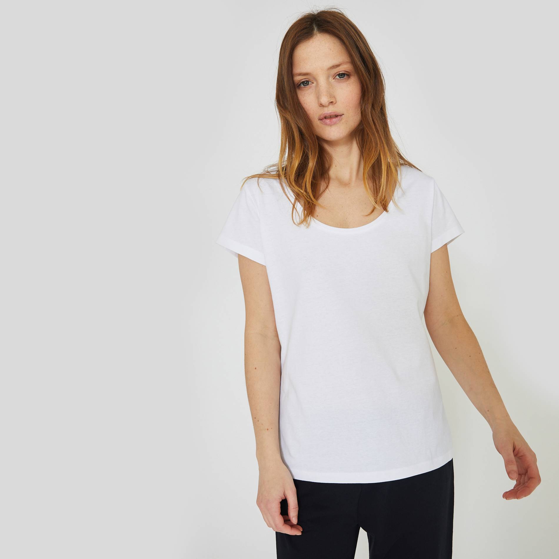 T-shirt en coton BIO, Blanc, large image number 0