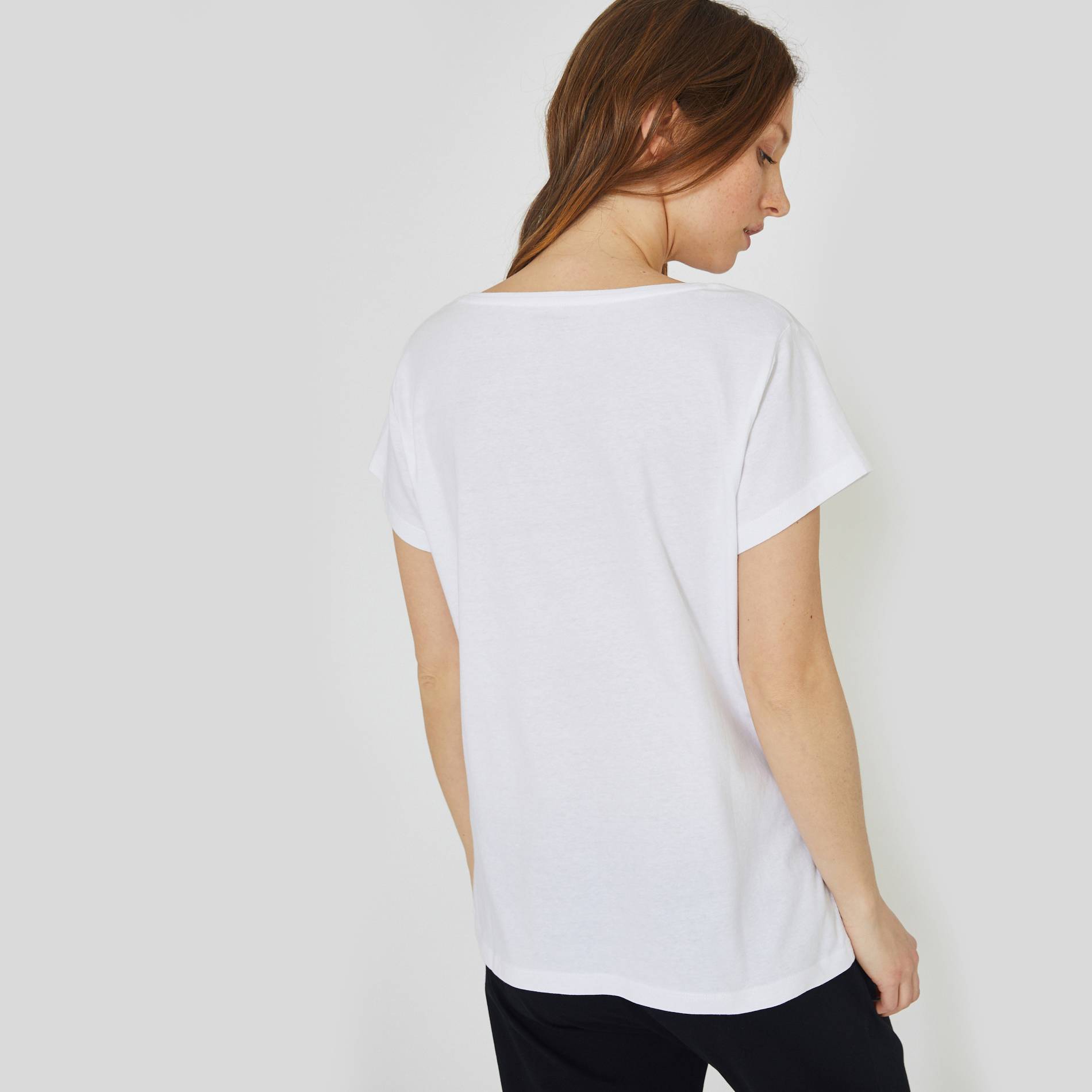 T-shirt en coton BIO, Blanc, large image number 1