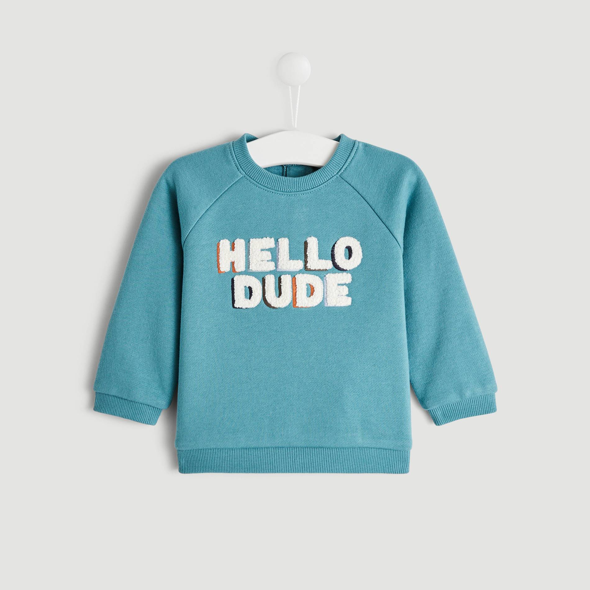Sweat, Bleu canard, large image number 0.0