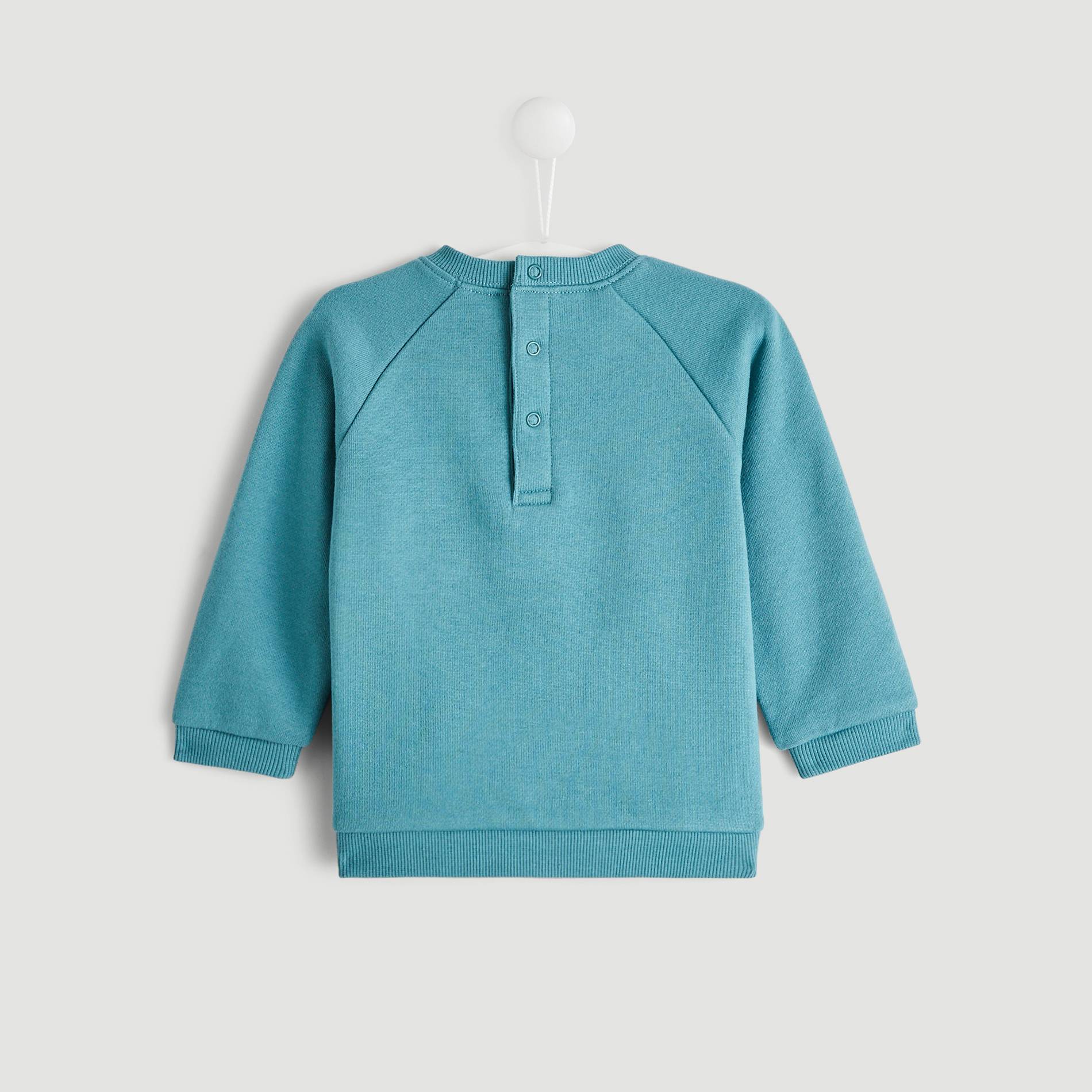 Sweat, Bleu canard, large image number 1