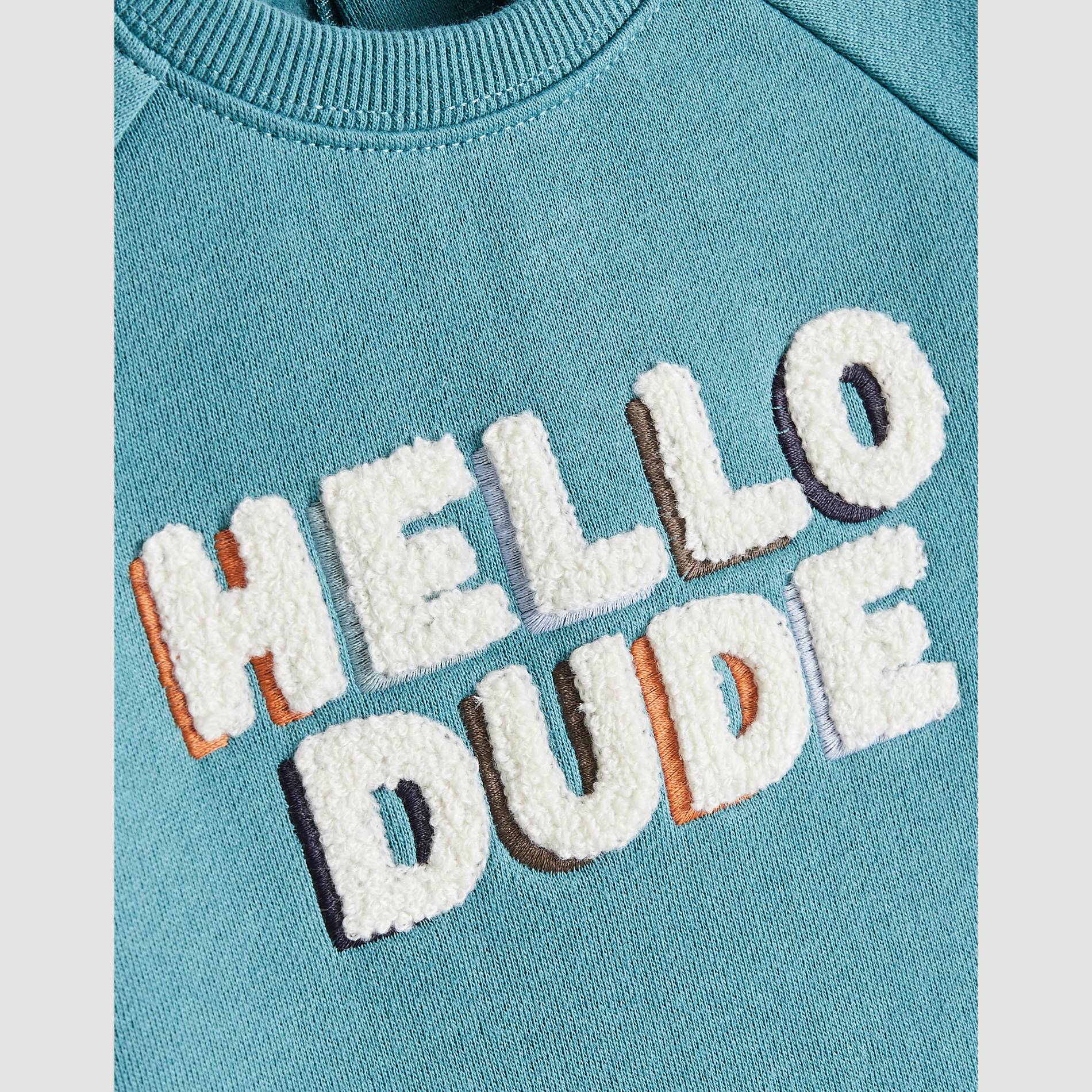 Sweat, Bleu canard, large image number 2