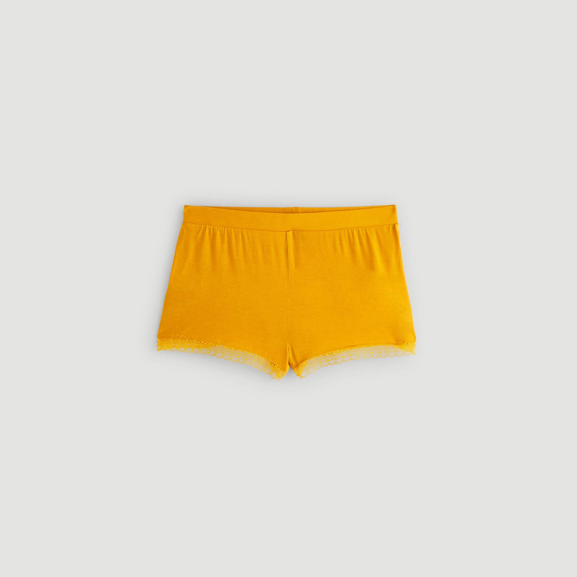 Short avec détails dentelle, Safran, large image number 2.0
