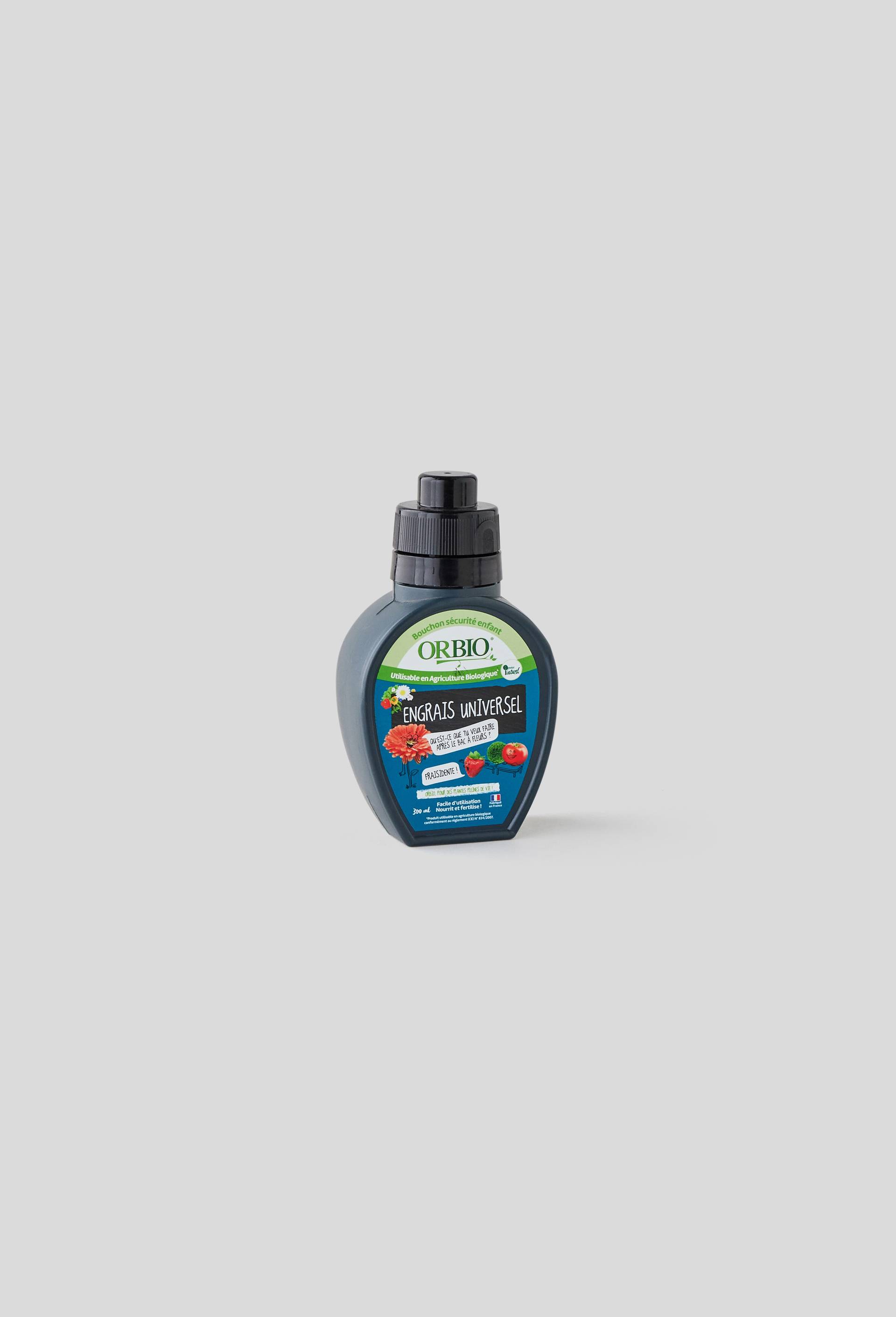 Engrais liquide universel, 300ml,L4,5*l8,5*H15,5, Brun, large image number 0