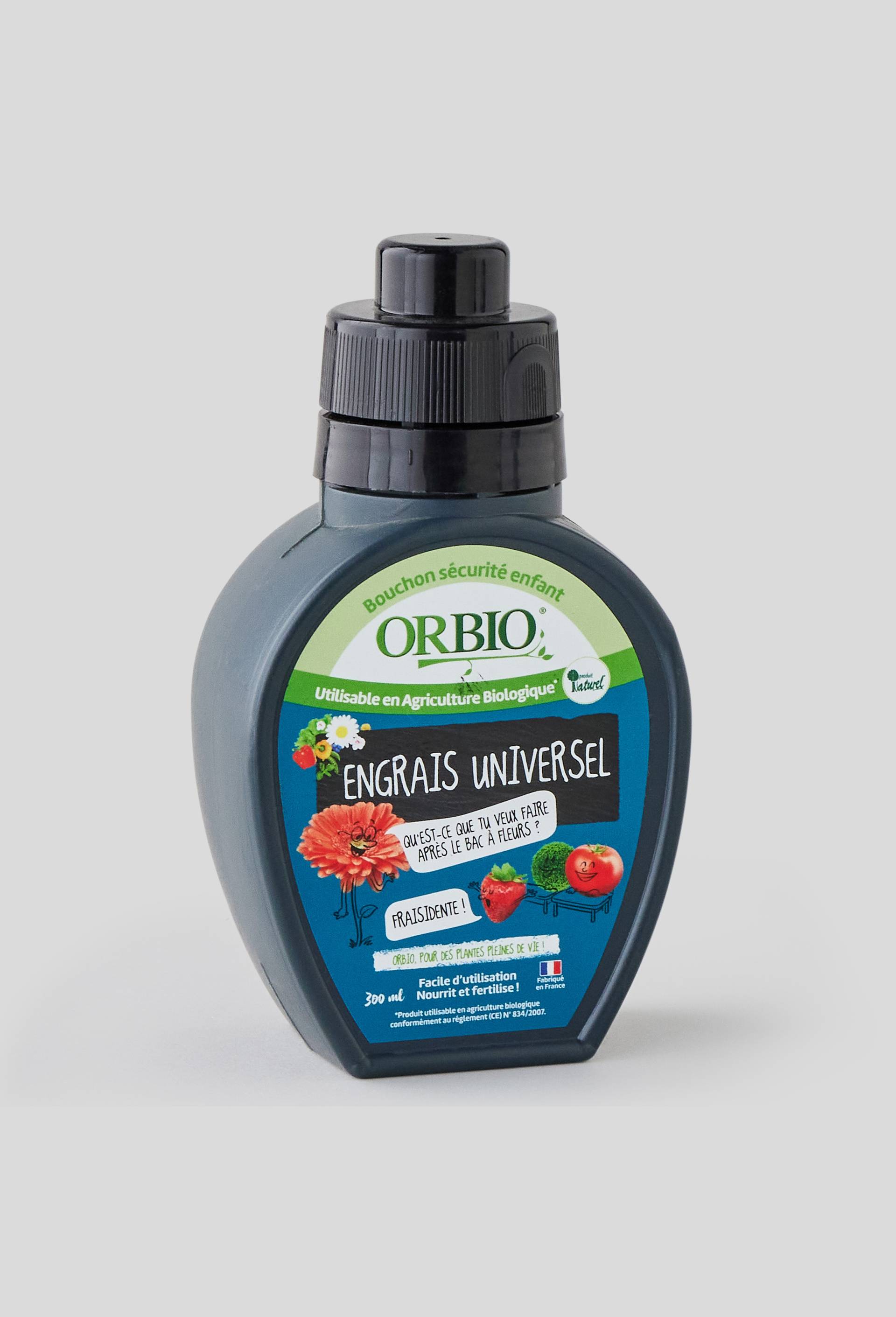 Engrais liquide universel, 300ml,L4,5*l8,5*H15,5, Brun, large image number 1