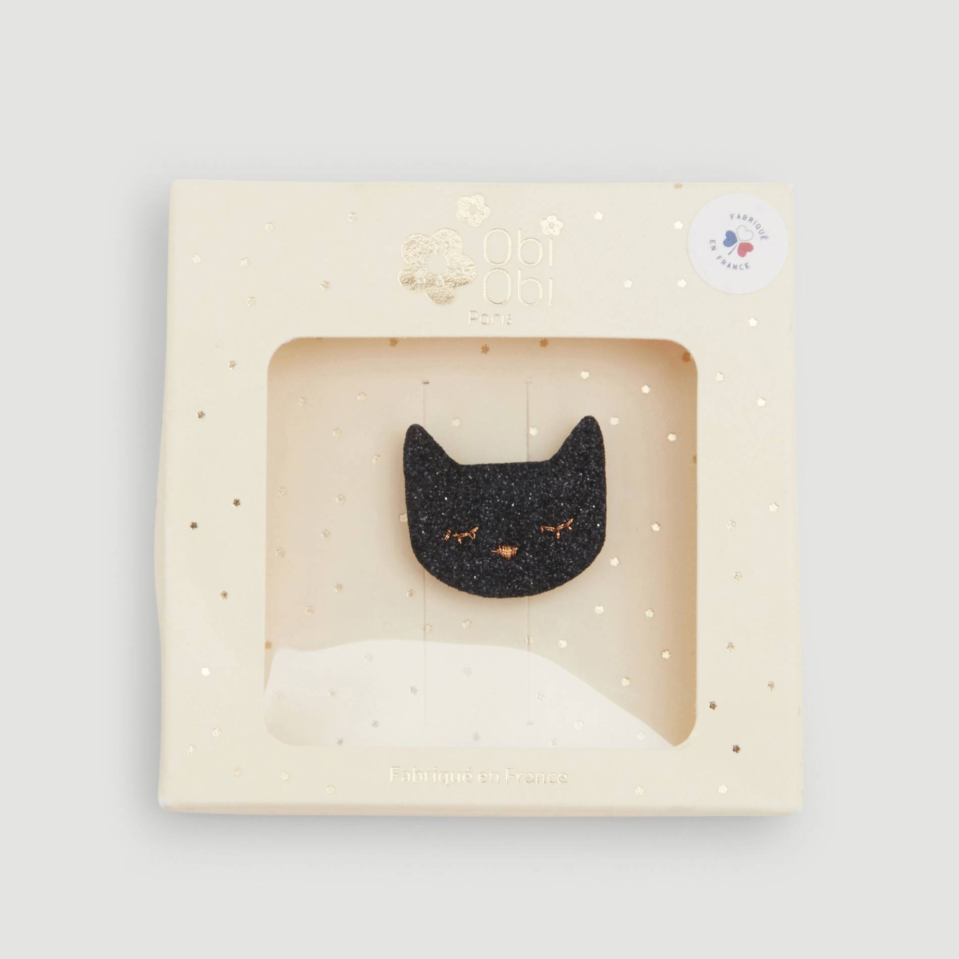 Broche - Obi Obi, Noir, large image number 0