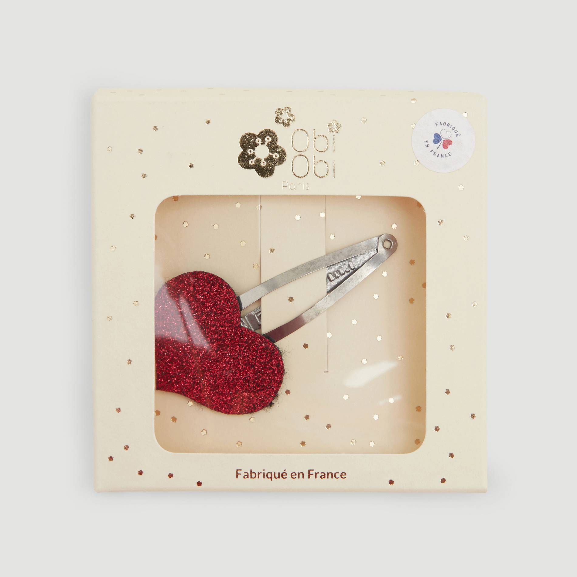 Barrette - Obi Obi, Rouge, large image number 0