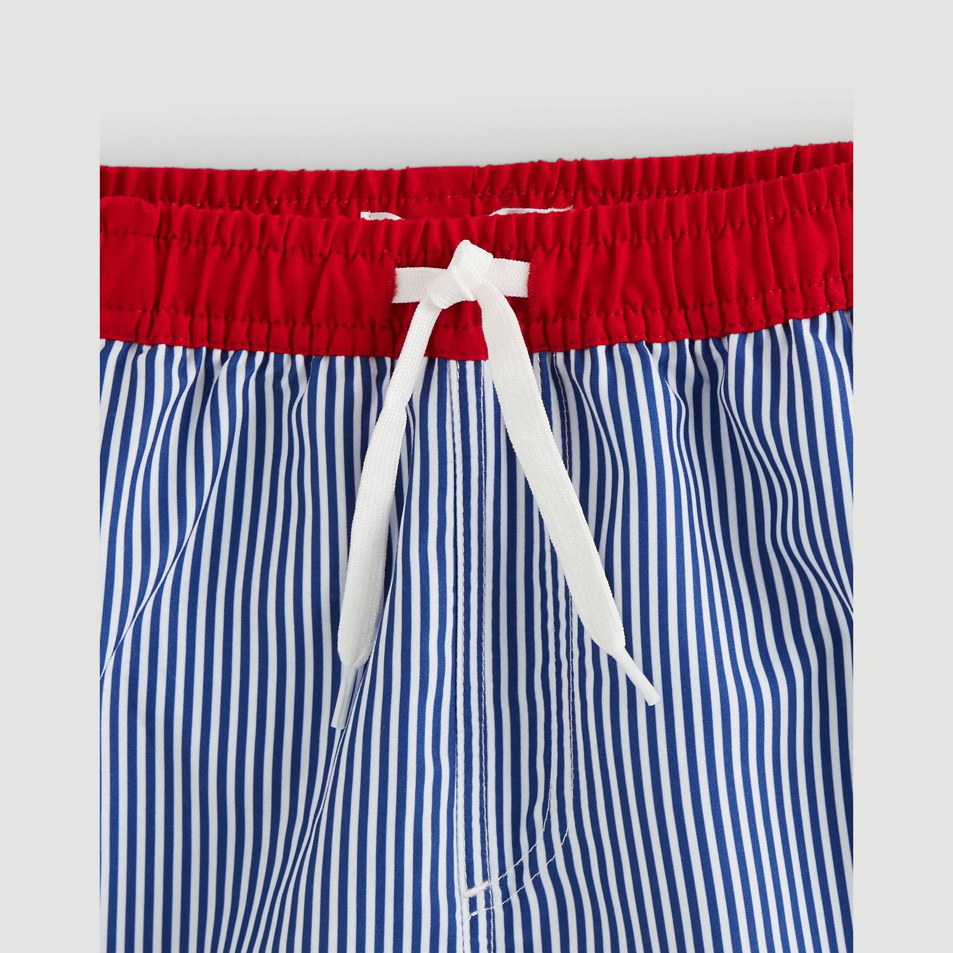 Short de bain imprimé, Bleu marine, large image number 2