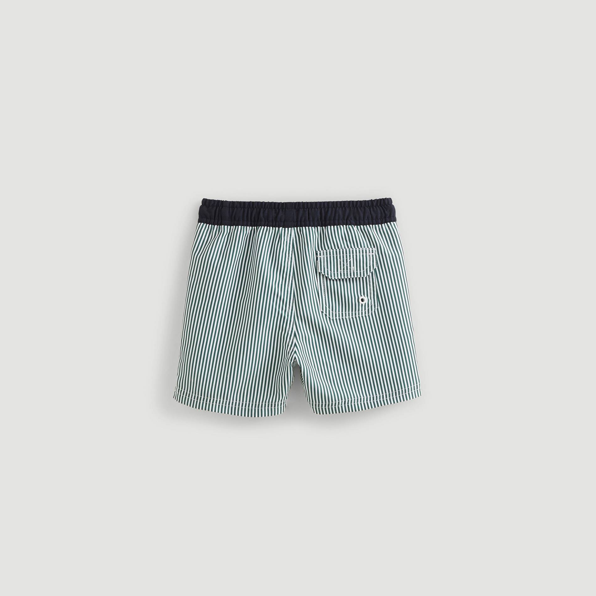 Short de bain imprimé, Bleu aqua, large image number 1