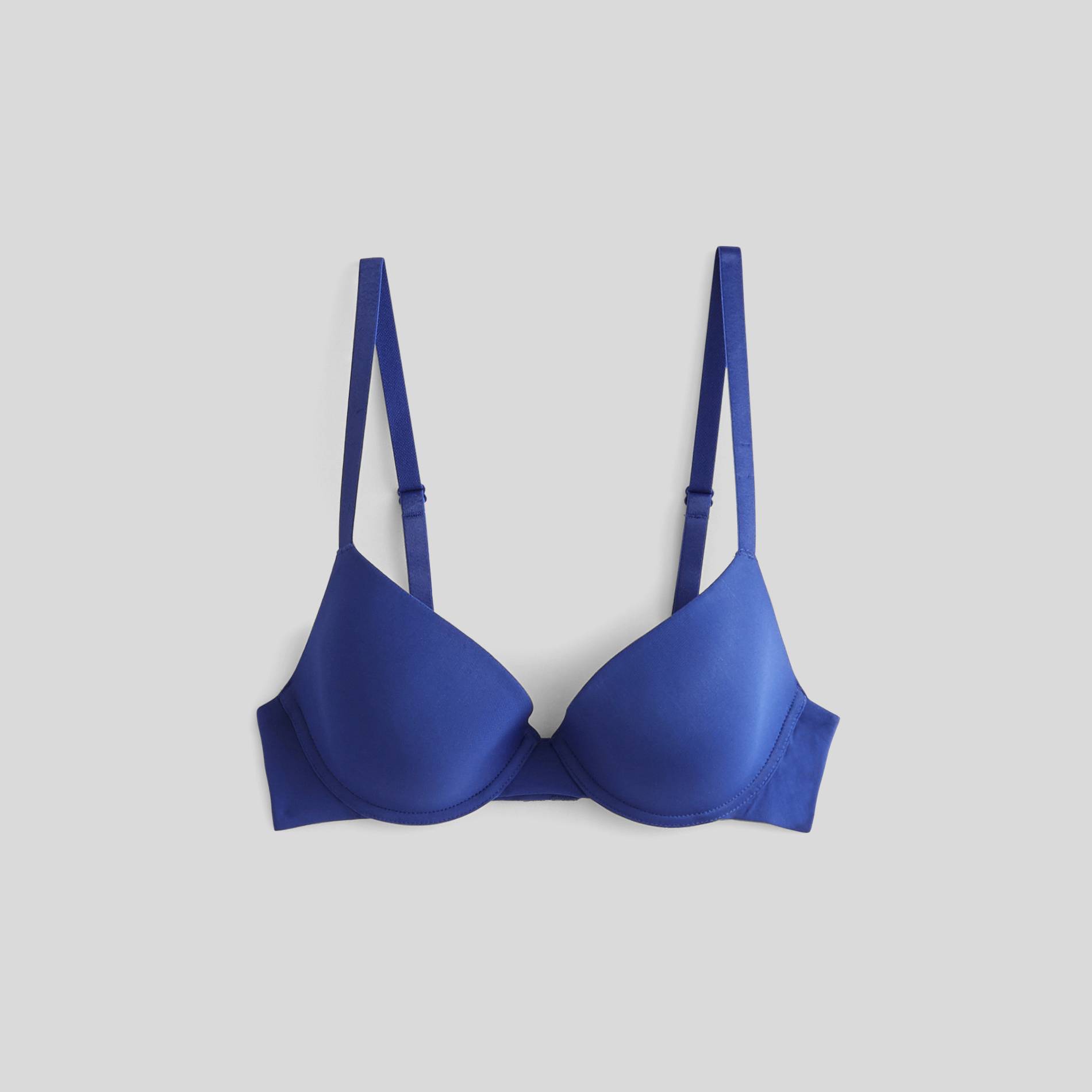 Soutien-gorge corbeille en microfibre avec coques, Cobalt, large image number 2.0