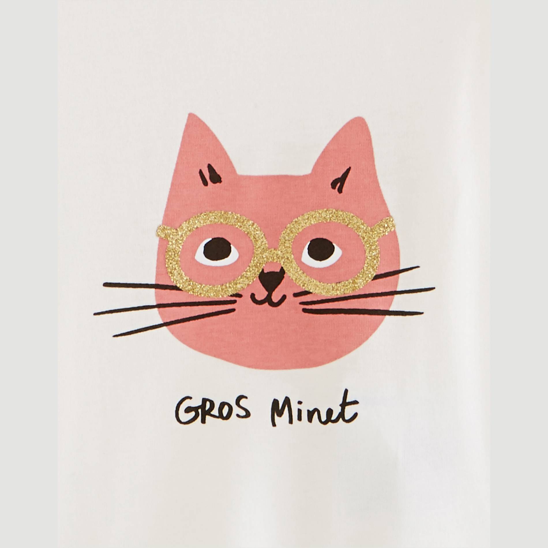 T-shirt manches longues en coton BIO, Ecru, large image number 2.0