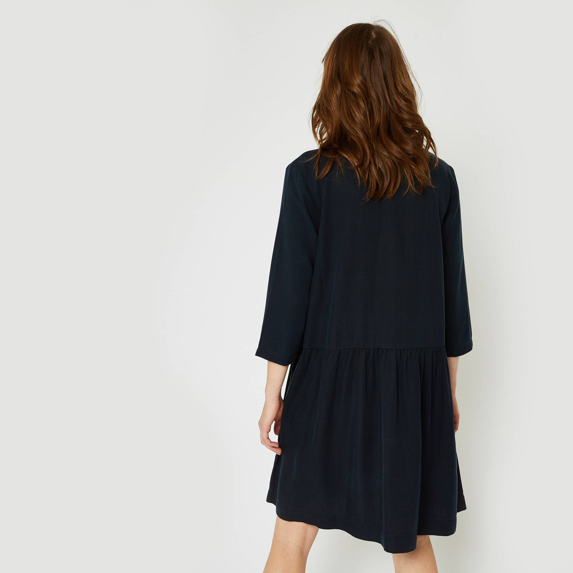 Robe housse en lyocell, Bleu marine, large image number 1