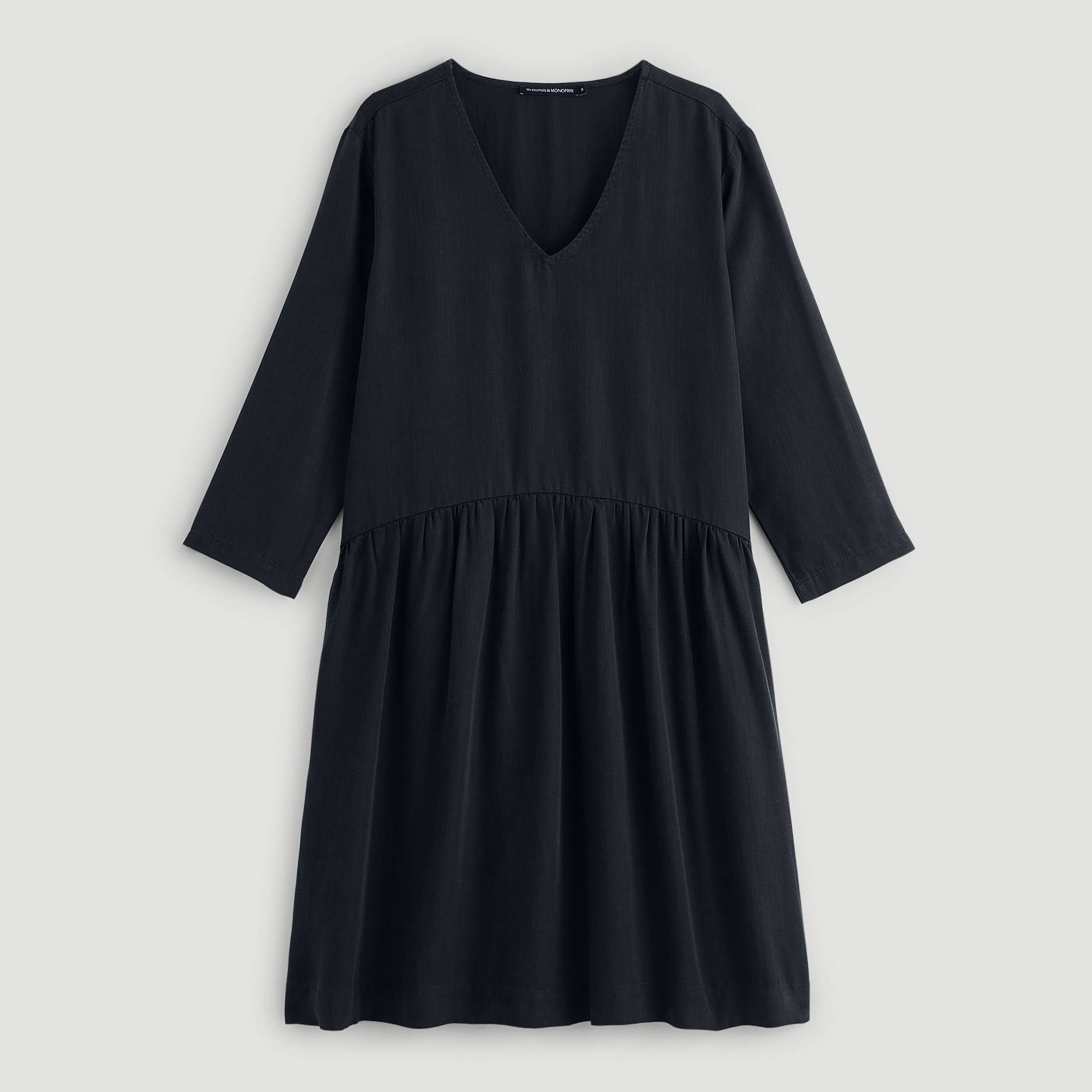 Robe housse en lyocell, Bleu marine, large image number 2