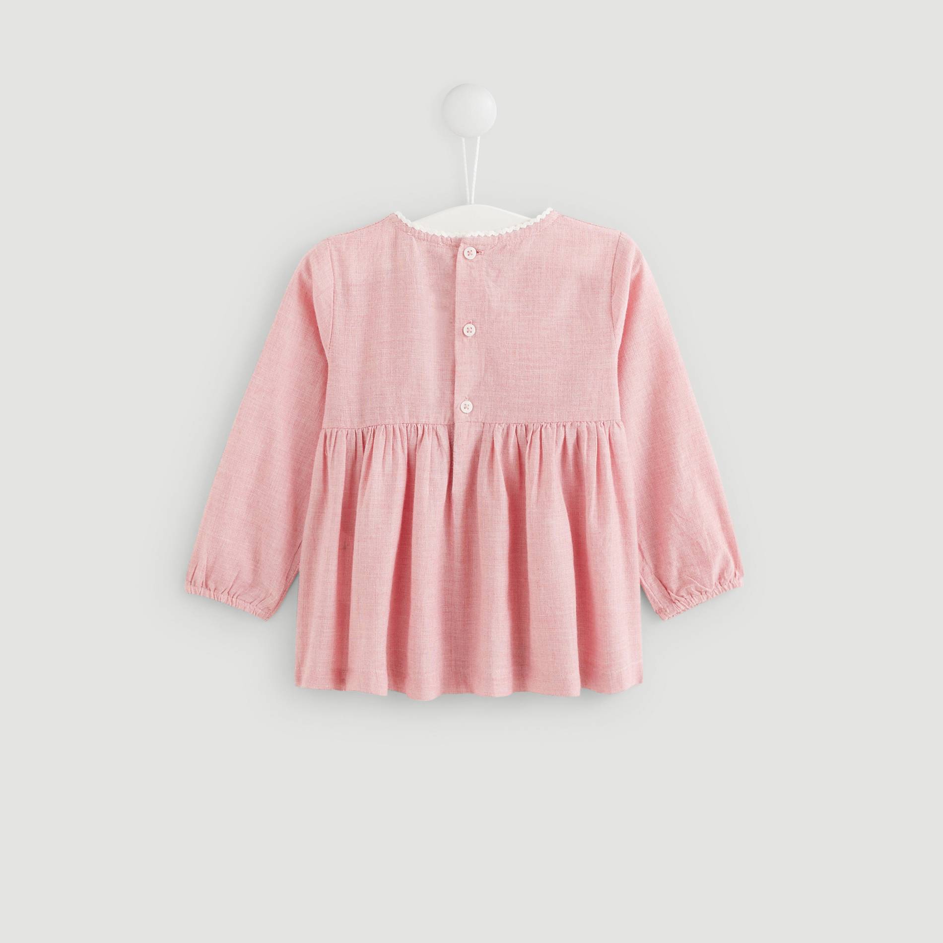 Blouse manches longues, Cerise, large image number 1.0
