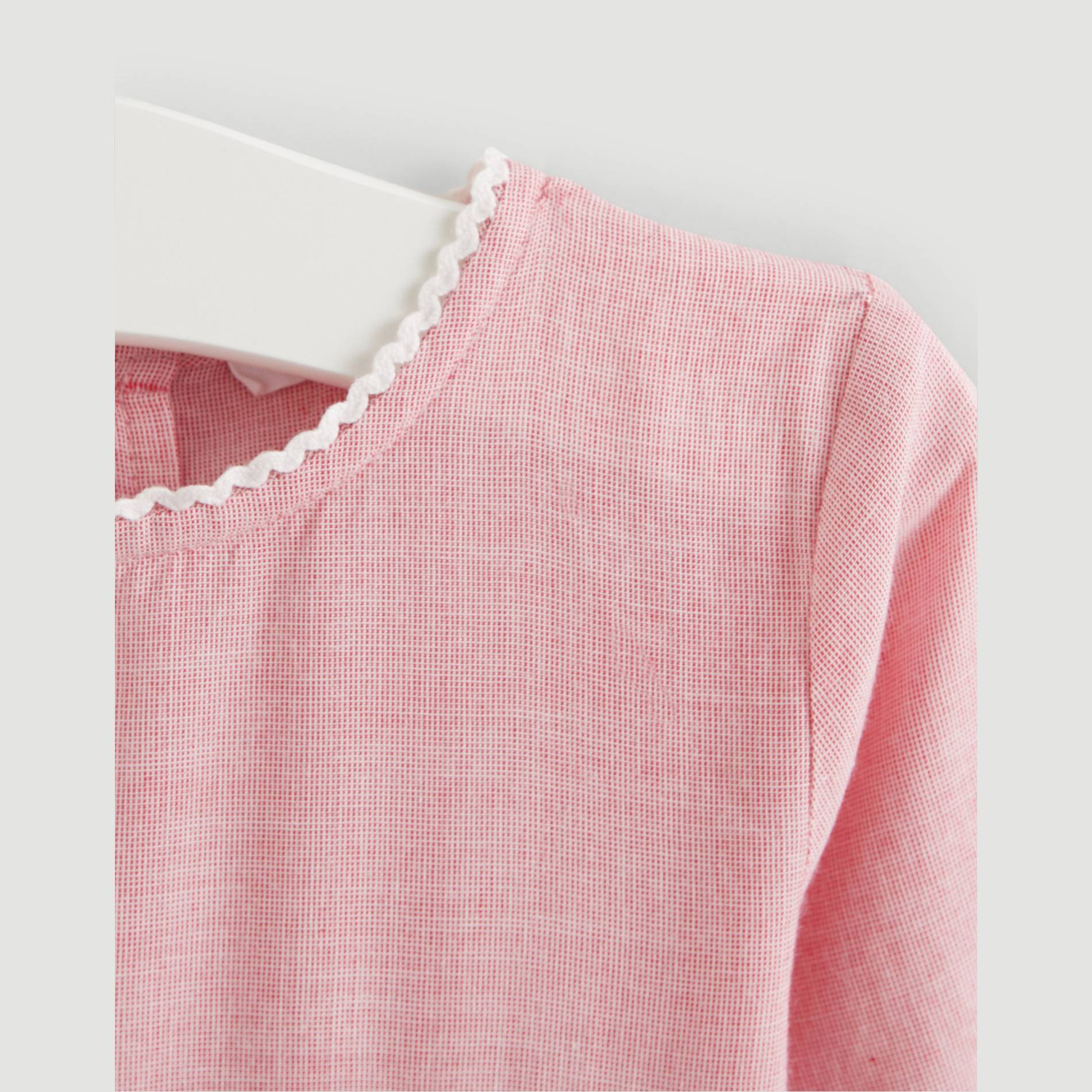 Blouse manches longues, Cerise, large image number 2