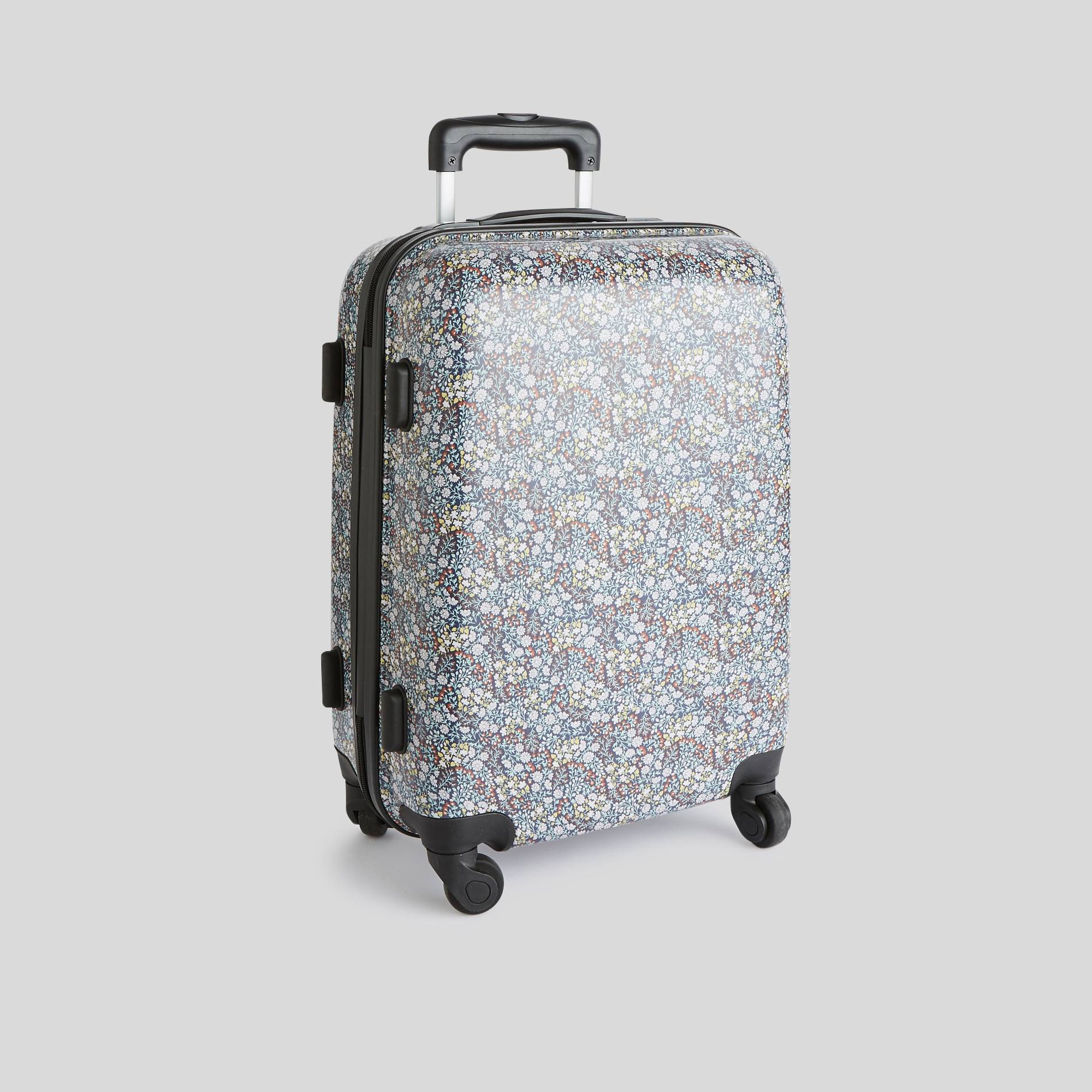 Valise rigide - 49cm, Bleu marine, large image number 0