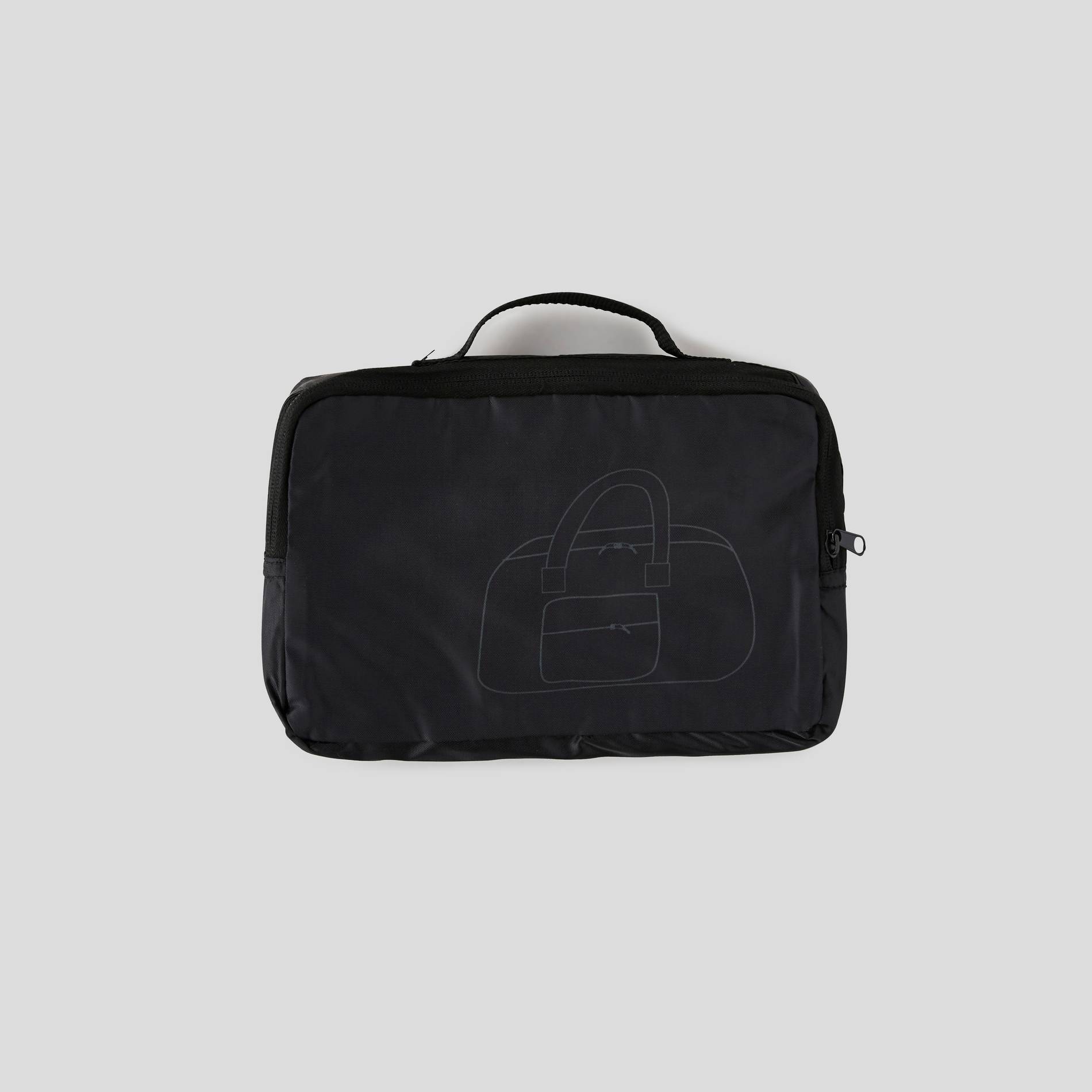 Sac pliable 24h, 53 x 30 x 20 cm, polyester, Noir, large image number 1.0