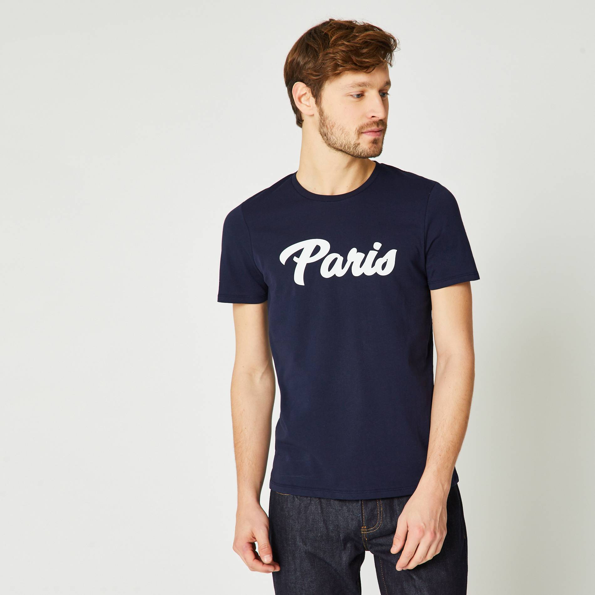 T-shirt imprimé, Bleu marine, large image number 0