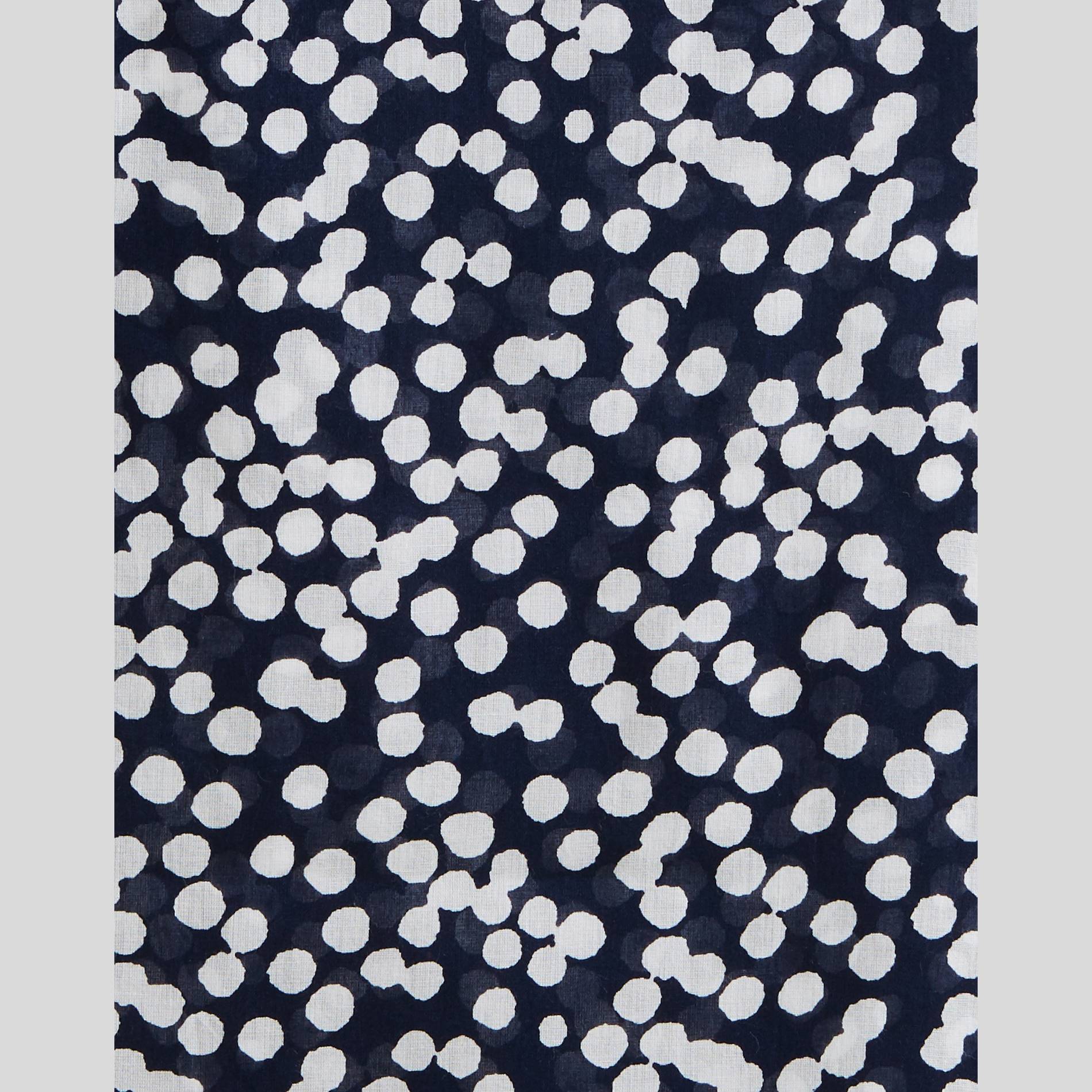 Etole en coton BIO, Bleu marine, large image number 2.0