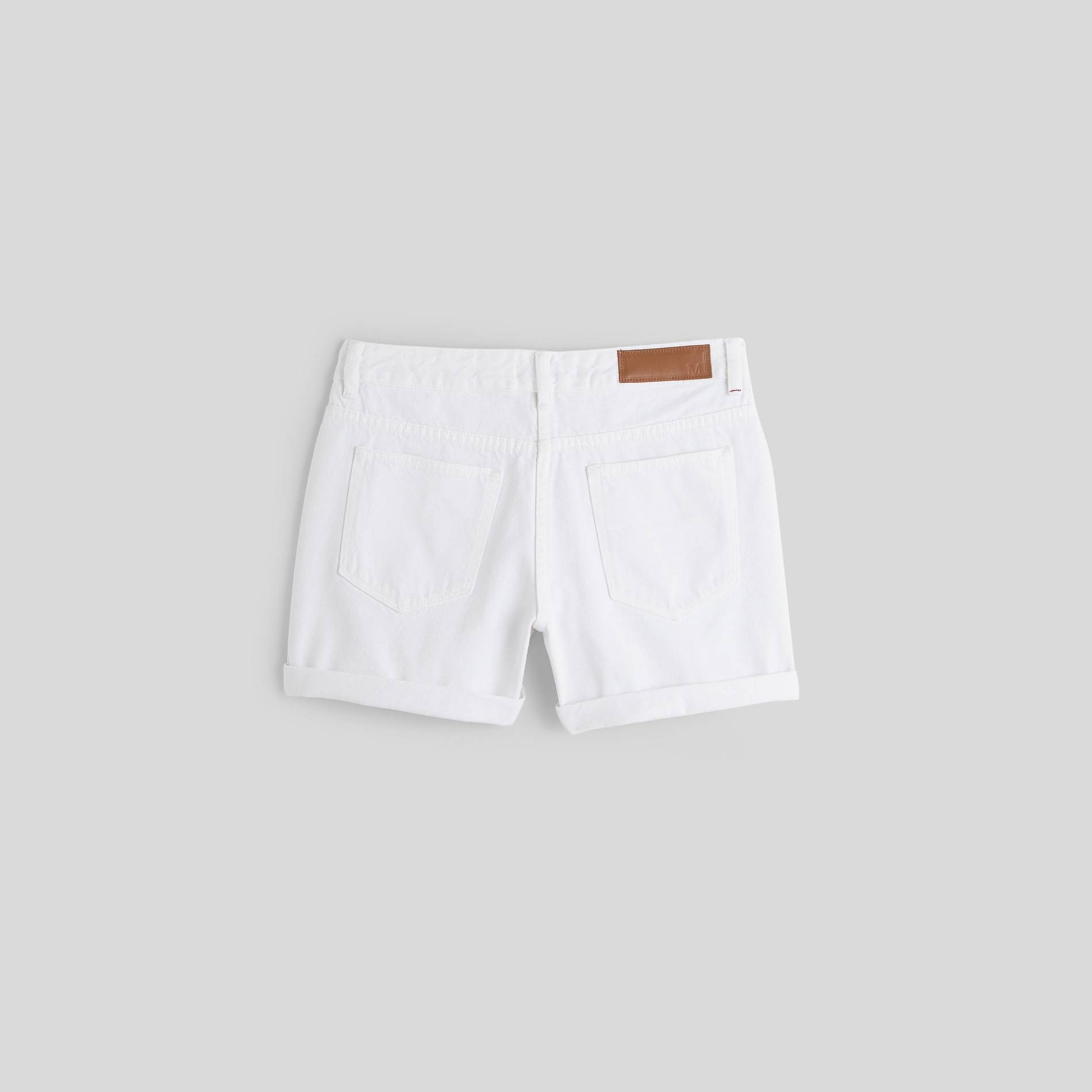 Short en jean, Blanc, large image number 1