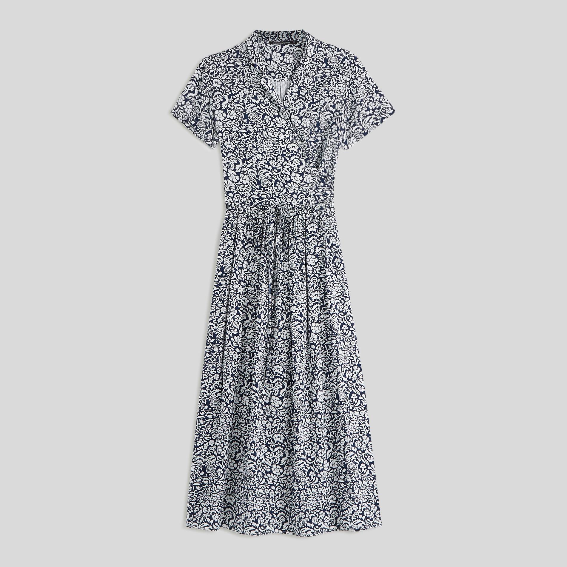 Robe manches courtes, Indigo, large image number 0
