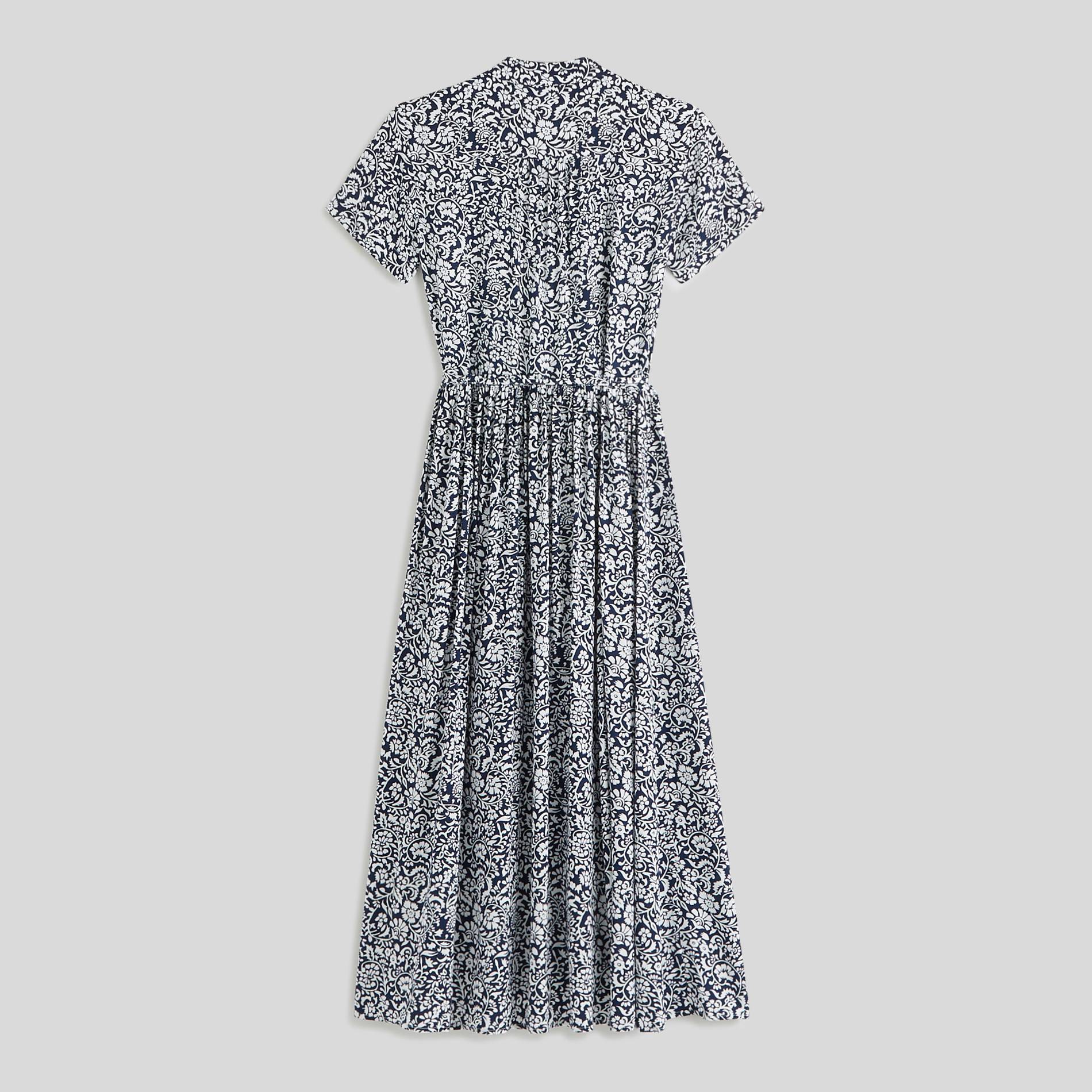 Robe manches courtes, Indigo, large image number 1